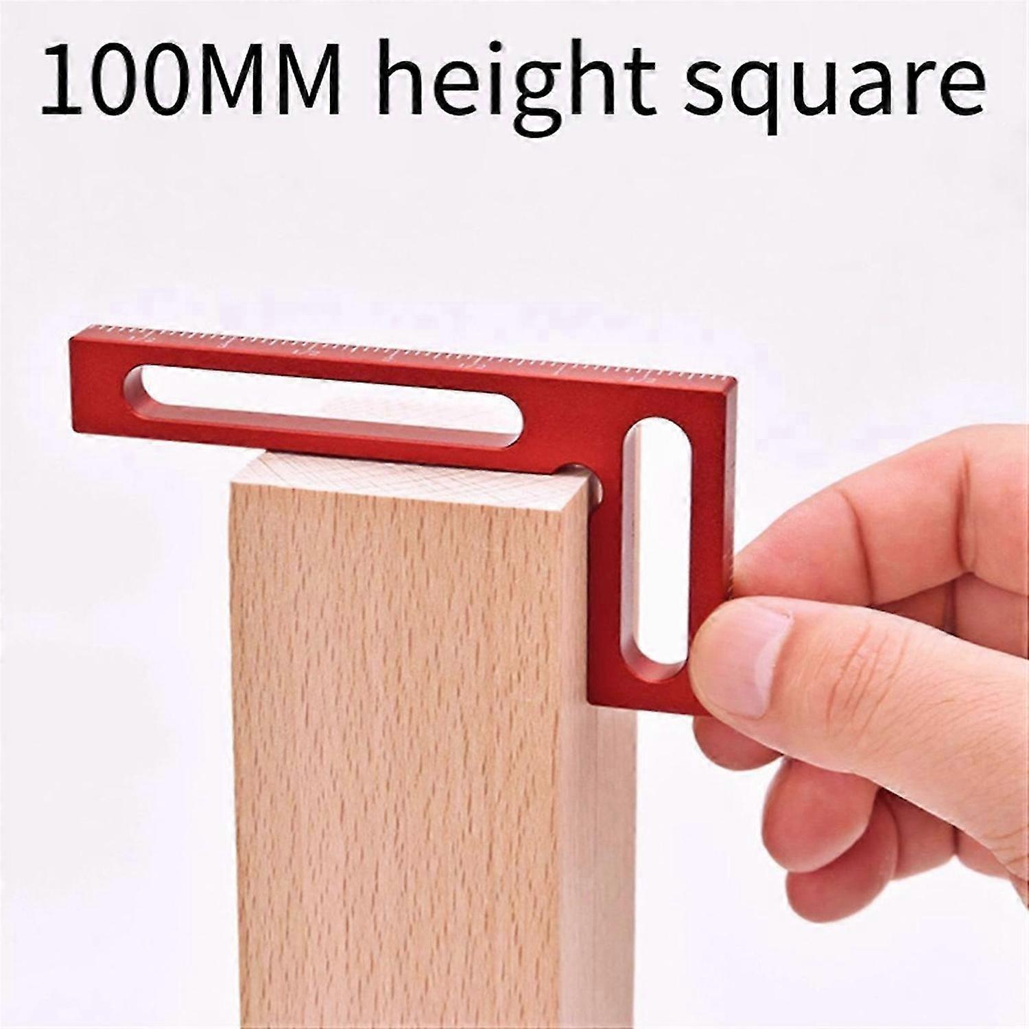 Aluminum Alloy Square Ruler Height Ruler 90 Degree Square Ruler A.