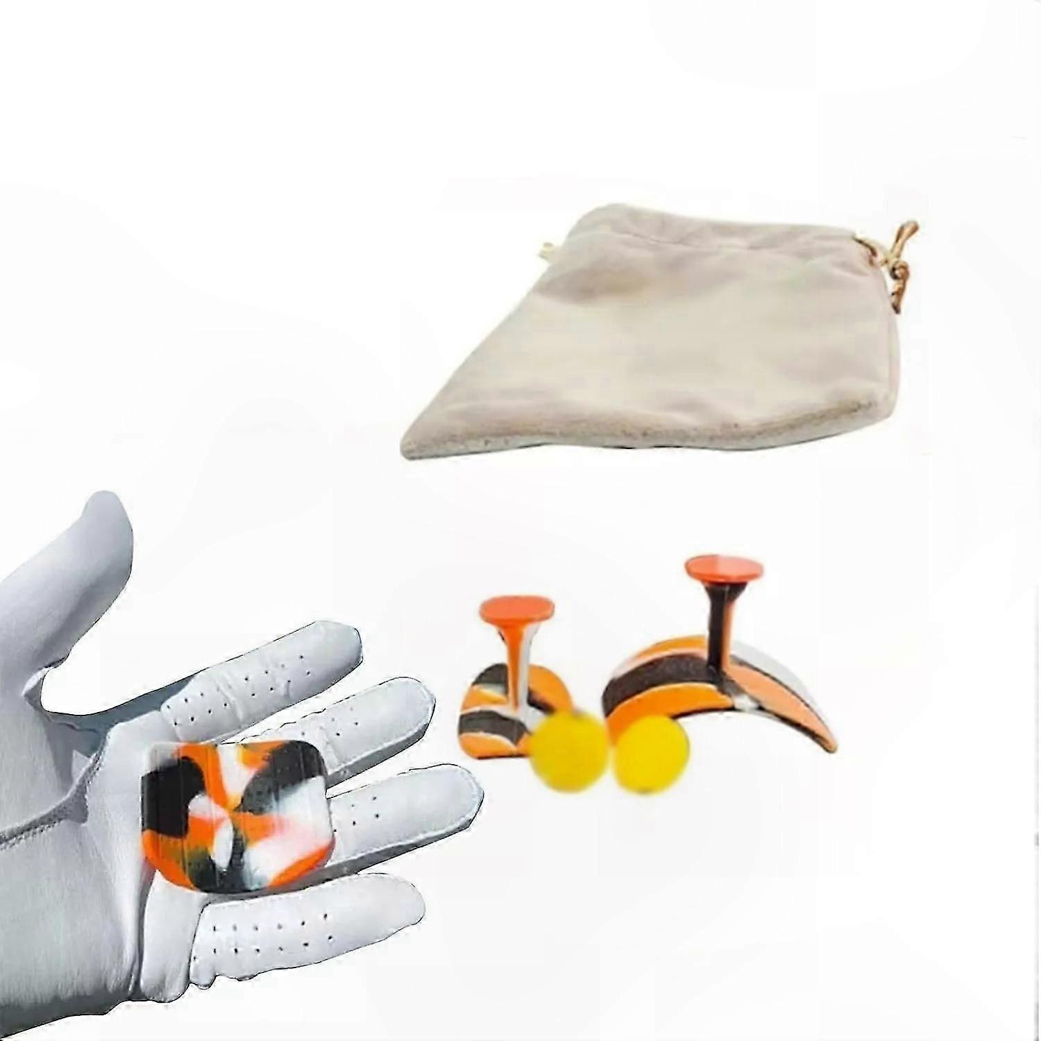 Golf Swing Trainer with Cushioned Grip Pad for Practice