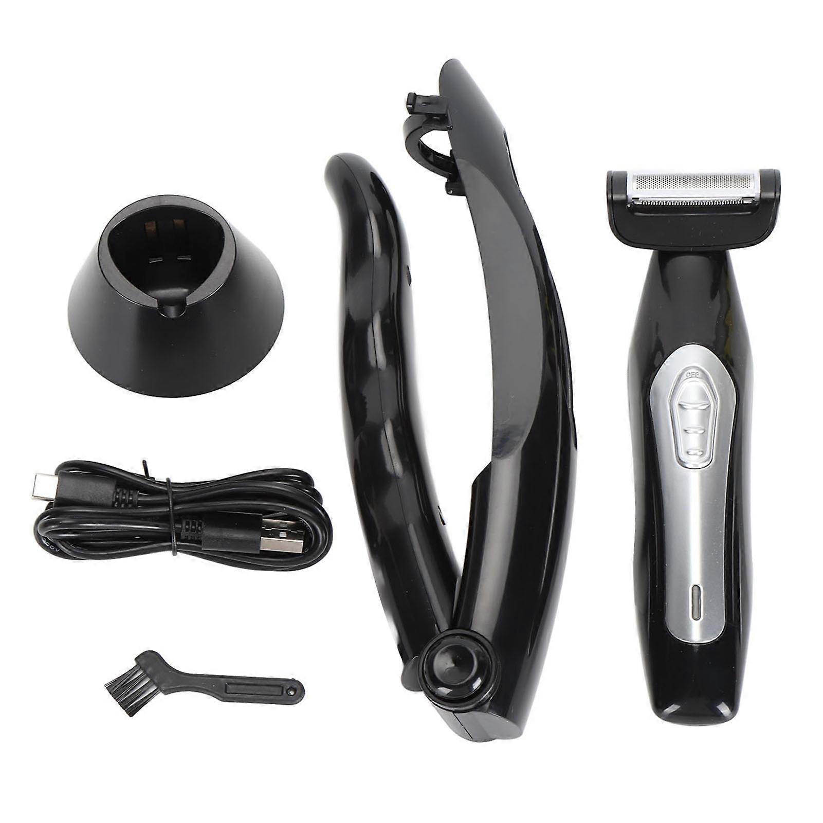 Men's Back Trimmer, Extreme Reach, Detachable Handle, Power Burst, Wet & Dry Use, Back Trimmer for Men