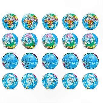 Earth-Themed Stress Relief Squeeze Balls, 2.5 Inches, 20 Pack for Relaxation and Anxiety Reduction