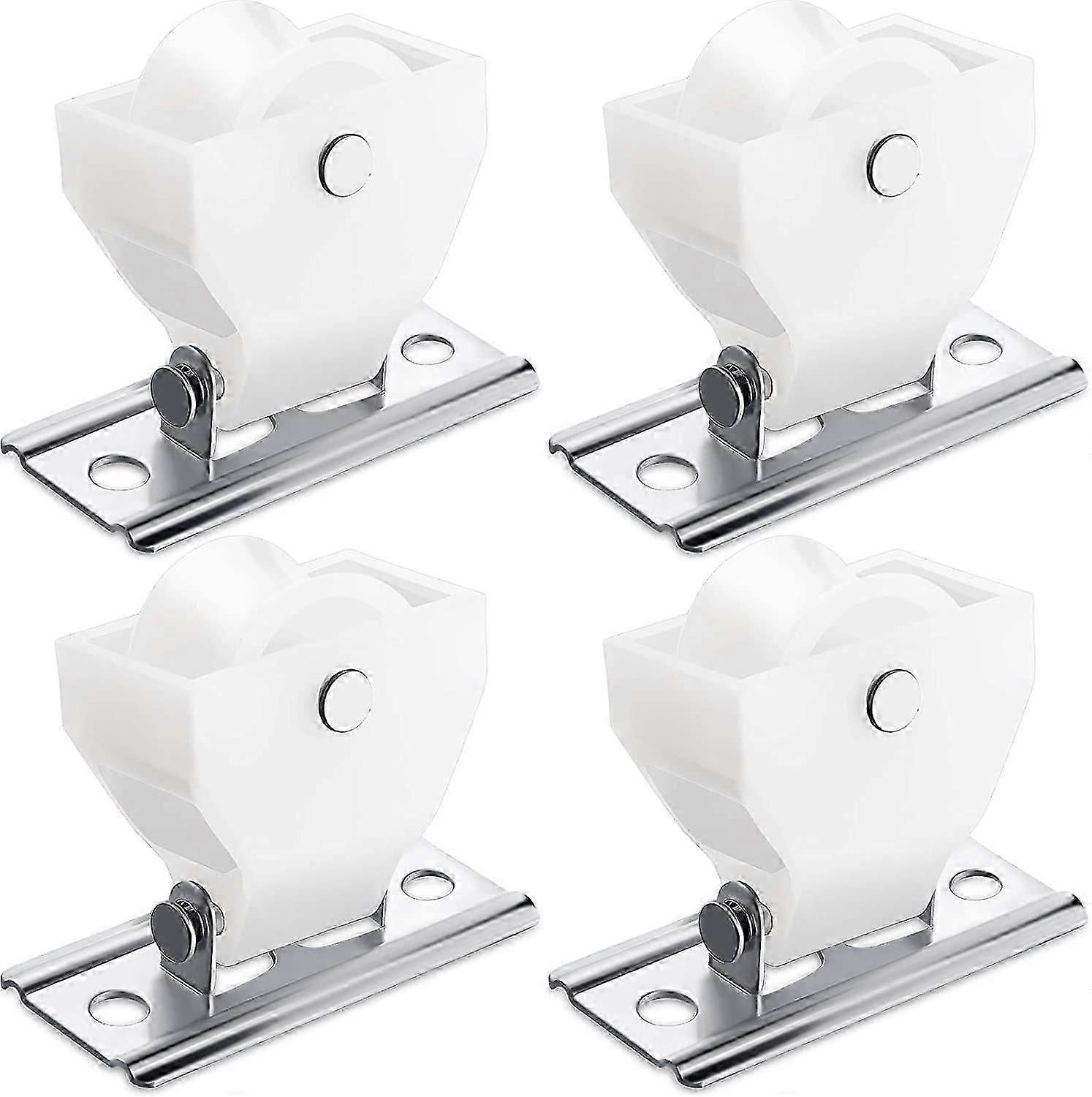 4-Piece Small Plastic Cord Pulley and Lock Set for Roman and Pleated Window Shades