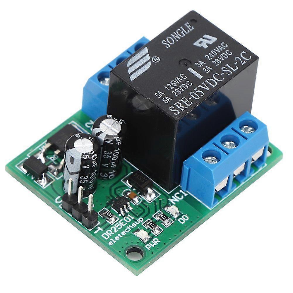 DR25E01 DPDT Relay Module Double Pole Double Throw Self Locking Bistable Relay Board(DC6-24V )