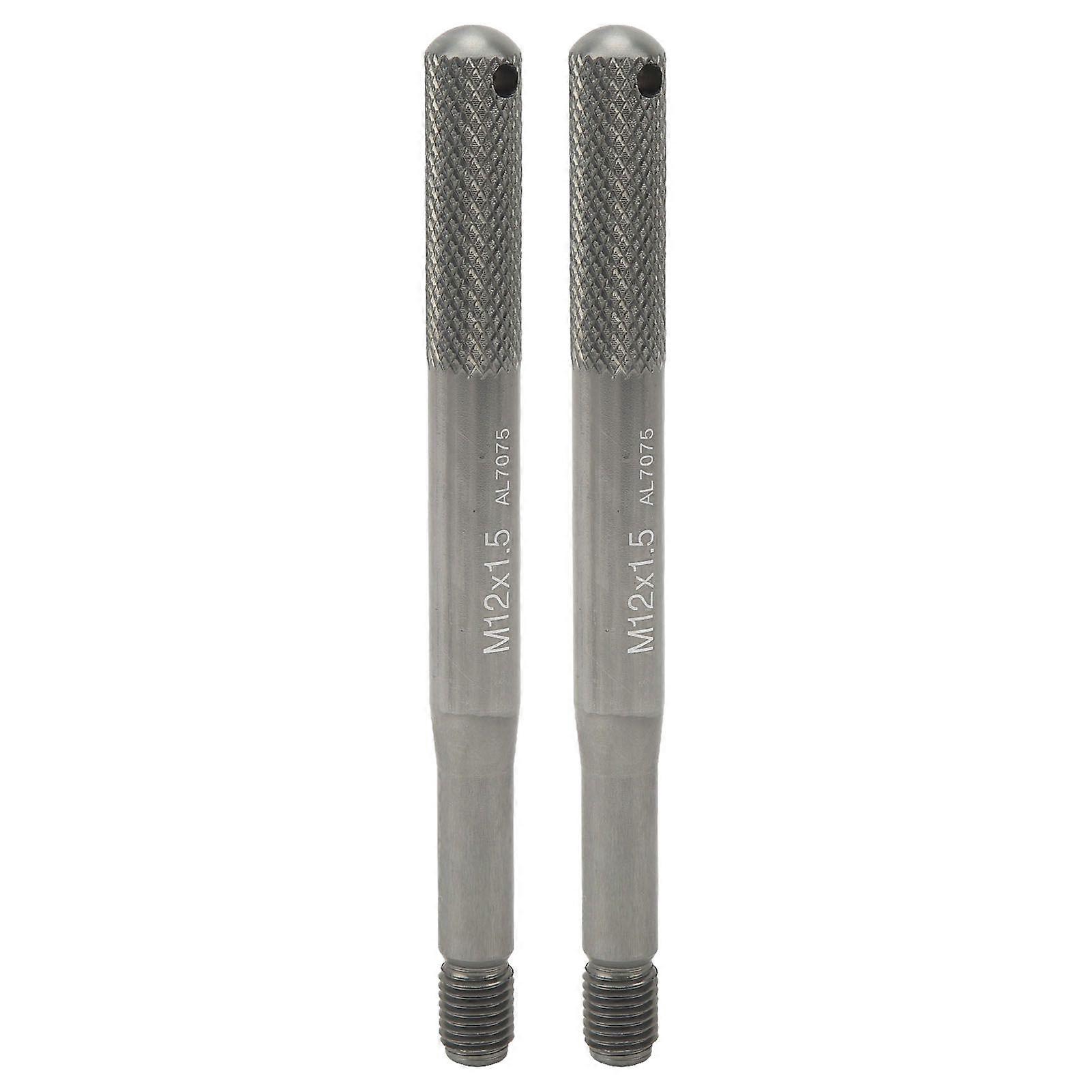 1Pair Wheel Alignment Pin High Hardness Wear Resistant Durable Rustproof Rim Stud Pilot Pin for Car M12x1.5
