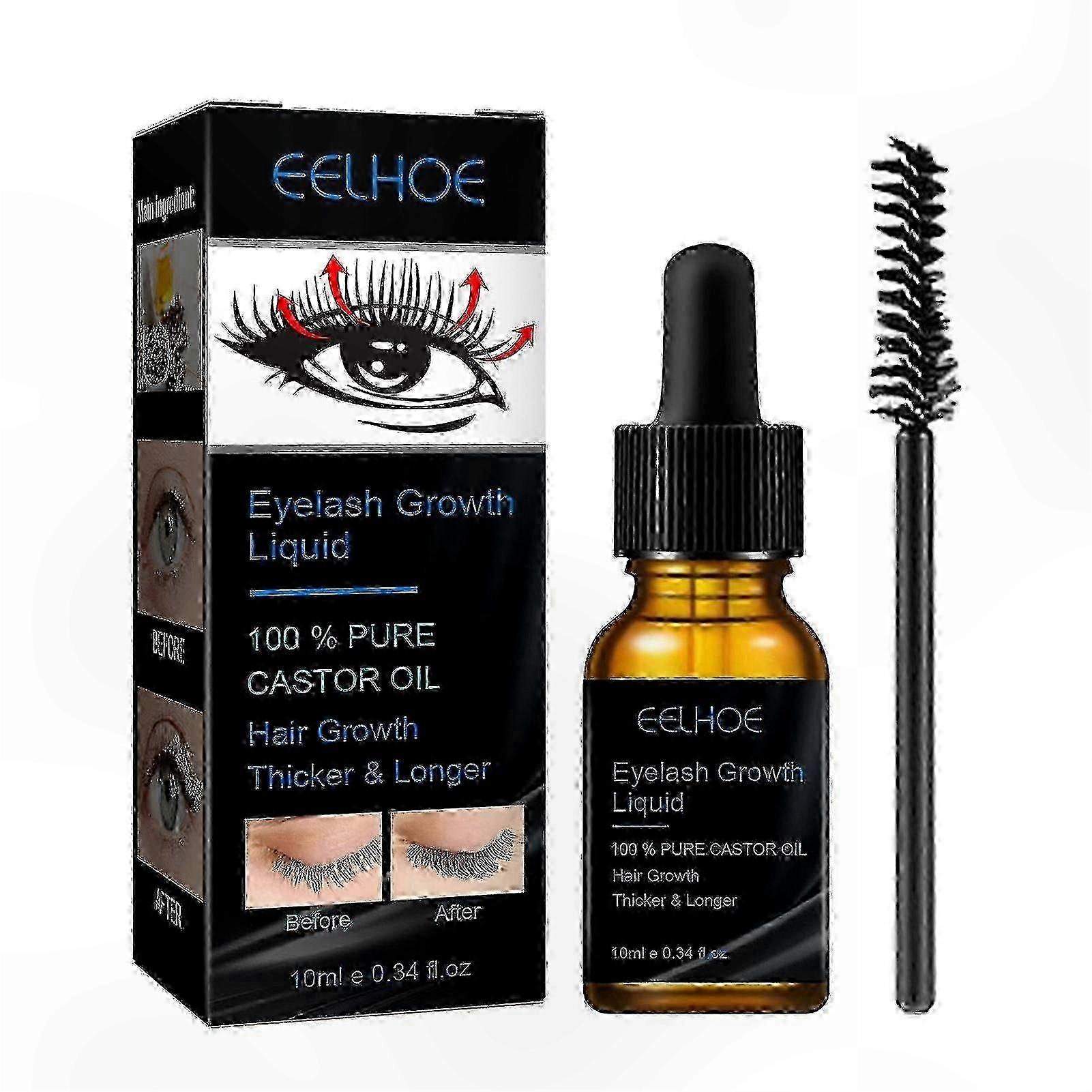 Serum for Enhanced Eyelash Growth - 10ml for Longer, Fuller, Thicker Lashes