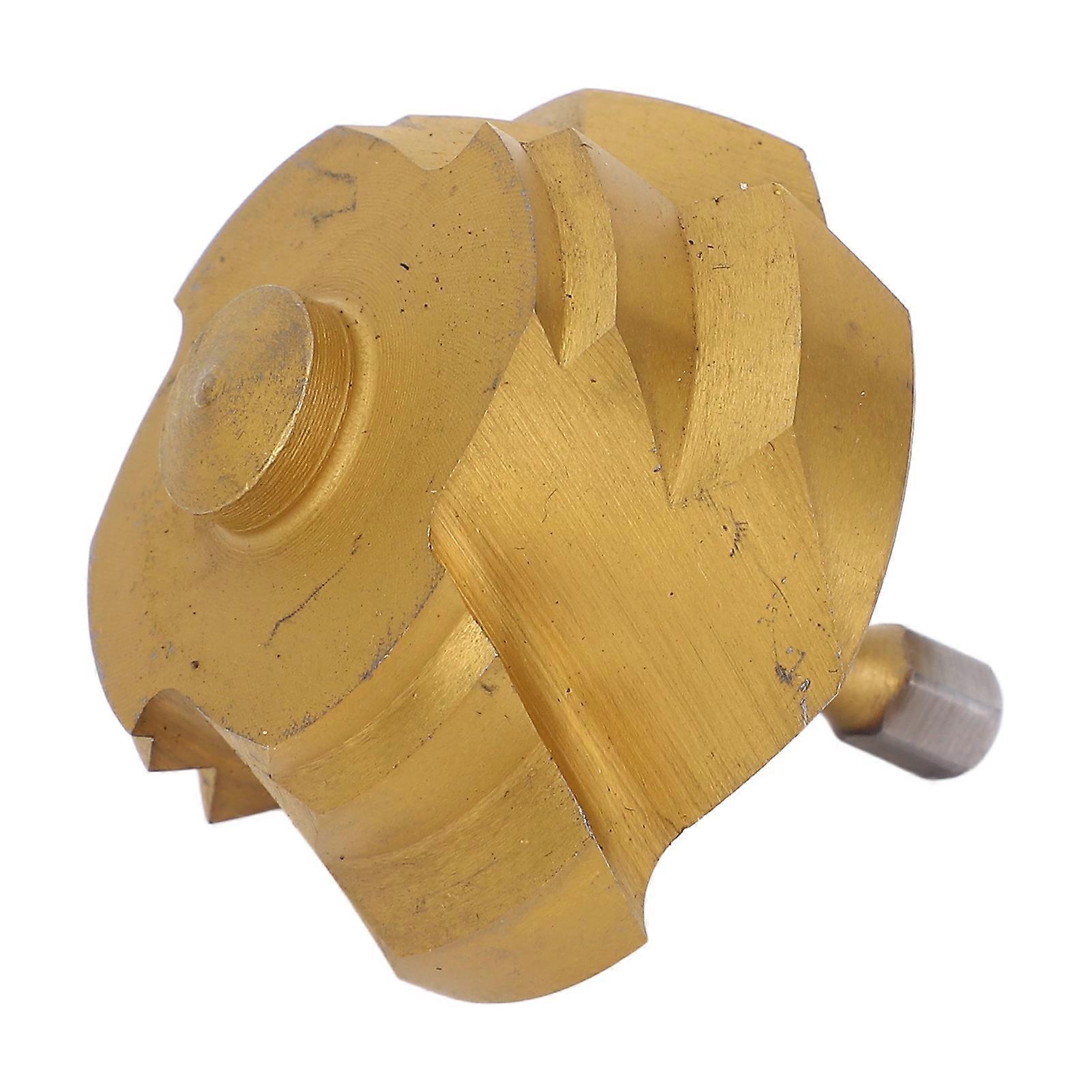PPR 50mm Ti-Plated Hex Shank Drill Bit for Pipe Reaming