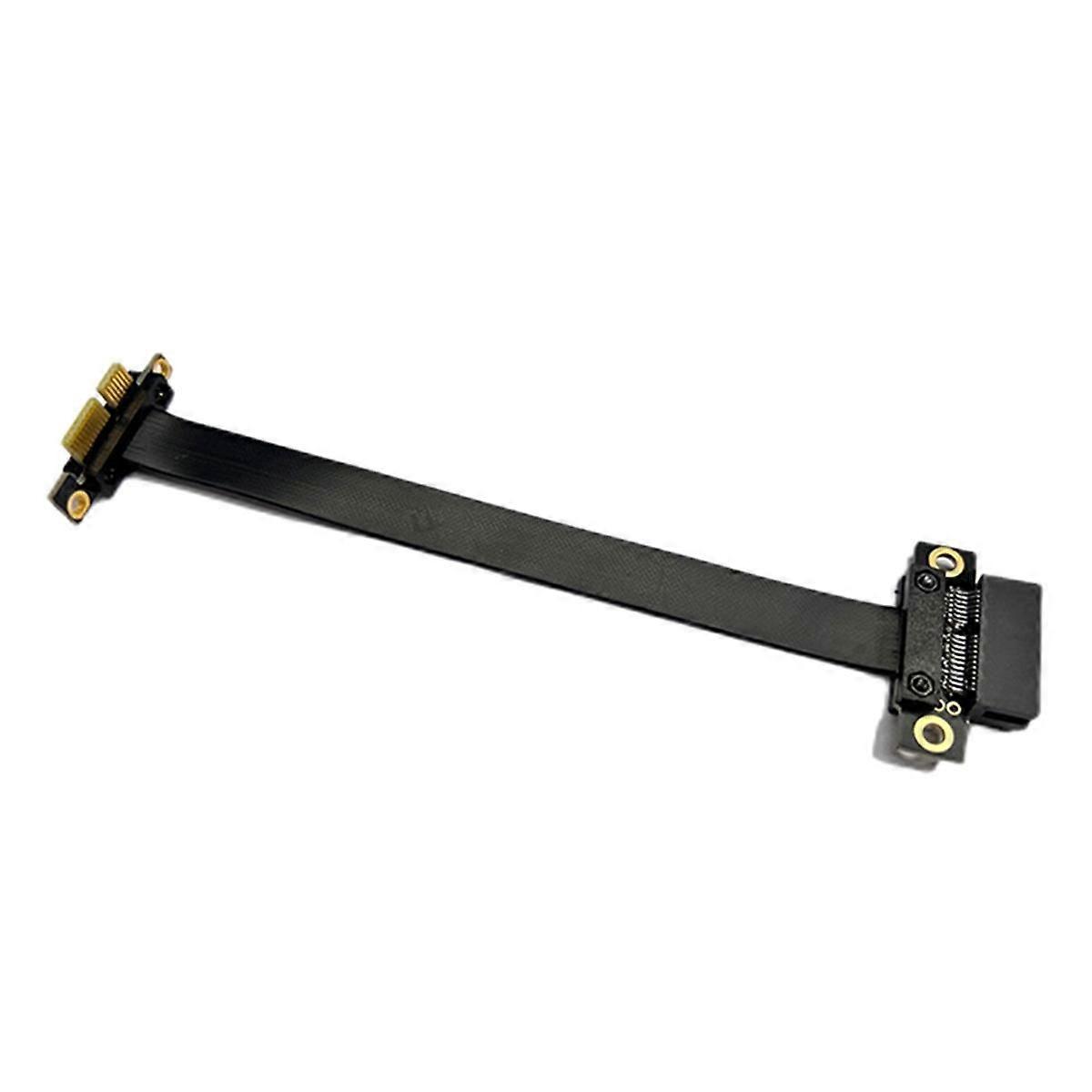 Full Speed 3.0 PCIE X1 Adapter Cable 90 Graphics Card Extension Cable PCI-Express Shielded Extender for GPU 10CM