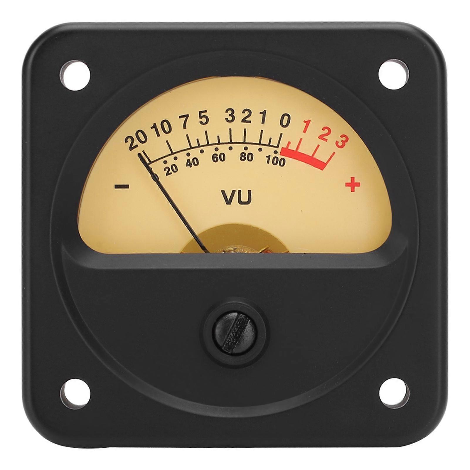 TR45S0348 DB Level Tester Hochpräzises VU-Meter mit Hintergrundbeleuchtung Schallpegeltesteranzeige