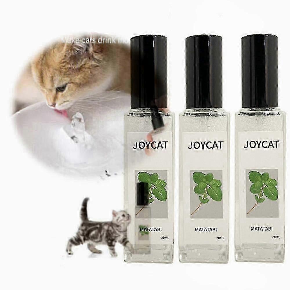 3X Herbal Cat Joy, Catnip Spray for Cats, Catnip Spray for Indoor Cats