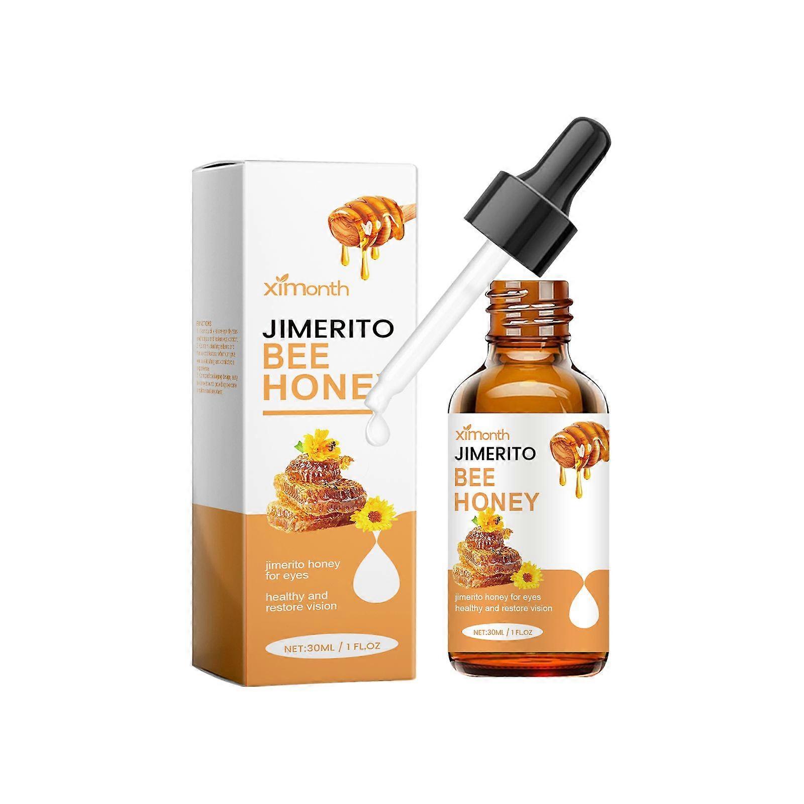 Ximonth Jimerito Honey For Eyes, Refreshing, Moisturizing And Soothing Eye Drops For Dry And Astringent Eyes