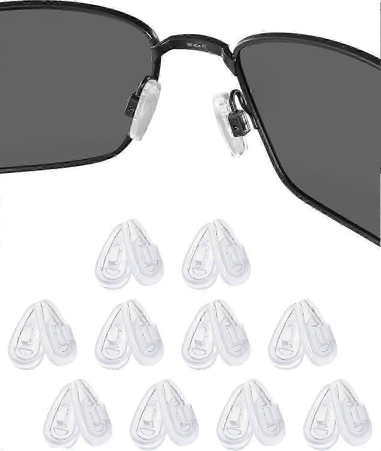 Plaquettes de nez de rechange pour Oakley Socket 5.5 OX3218/Socket 5.0 OX3217/Socket Ti-2025-ss