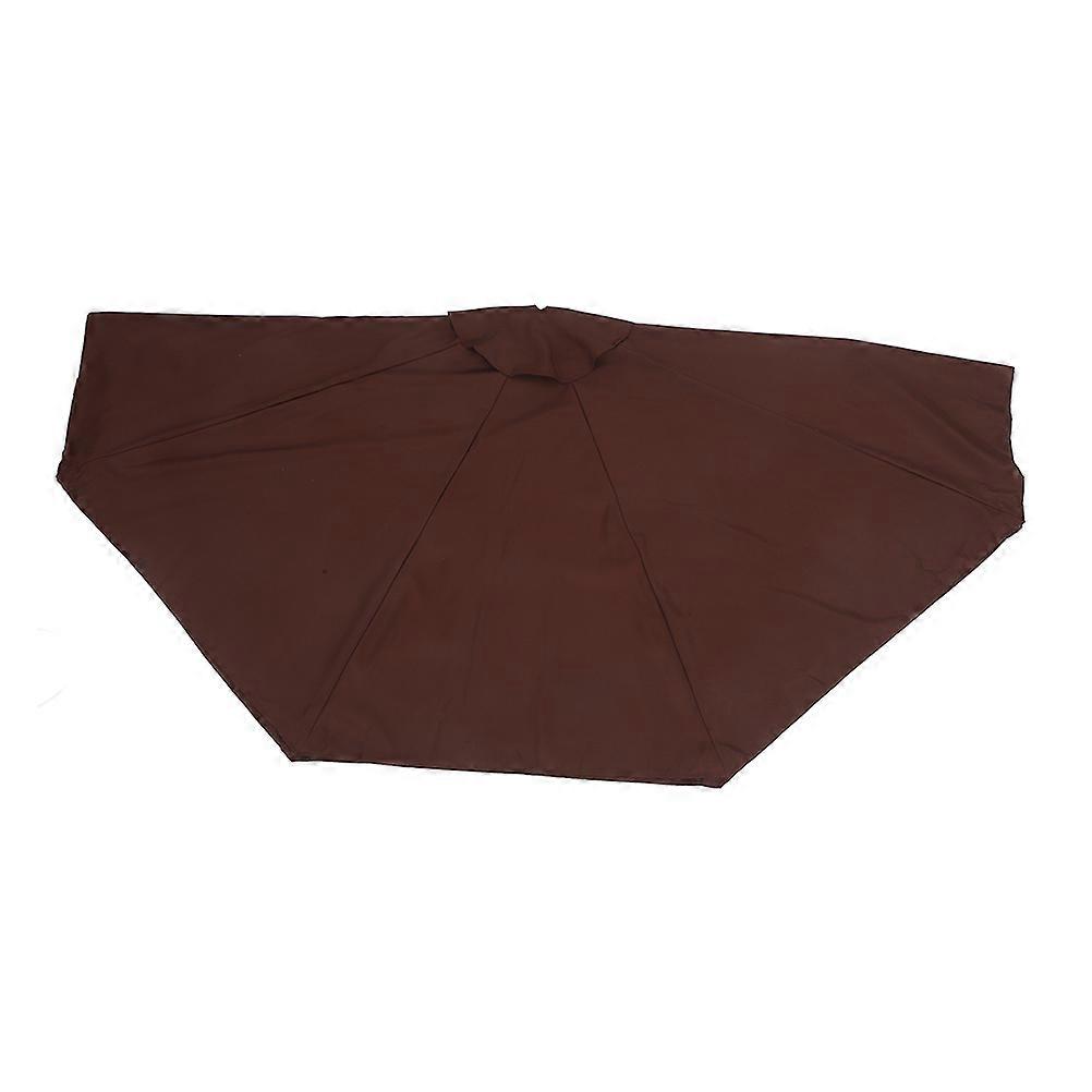 Patio Umbrella Canopy Replacement for Garden Shade Coffee Color 1 Canopy
