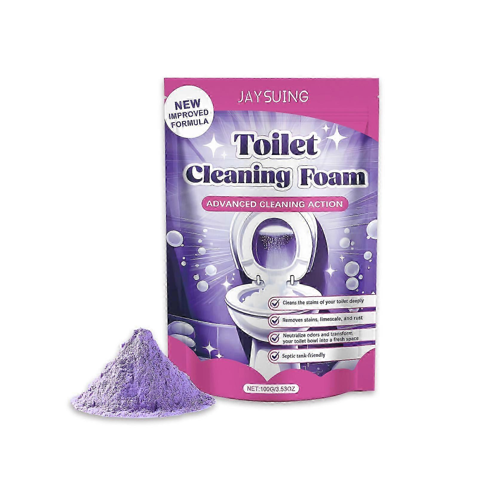 suitable for fizzclean toilet foam cleaner, 1/2/3pcs insta-action foam cleaner