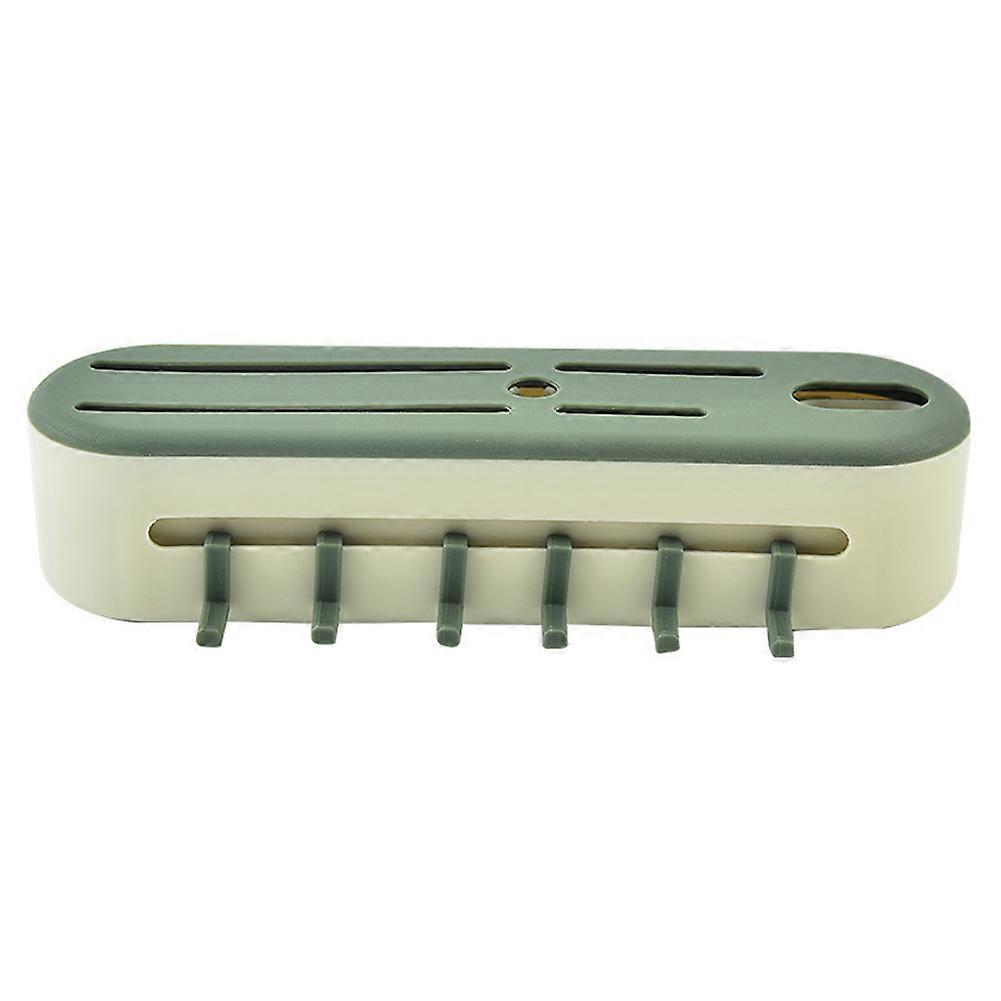 Wall Mounted Cutter Holder with Hooks Multifunctional Cutter Storage Rack