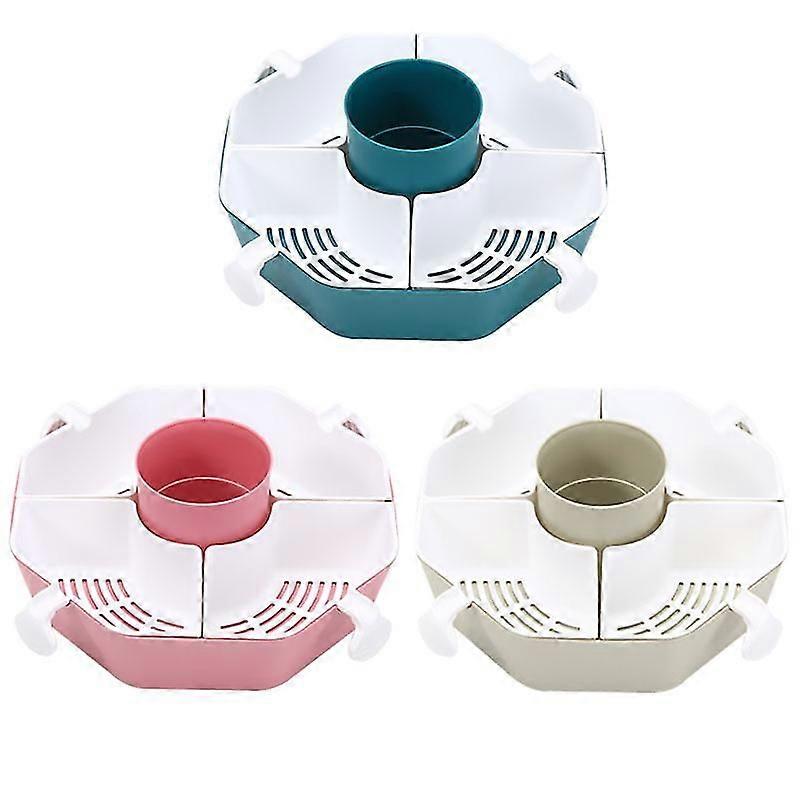 Silicone Folding Drain Basket Fruit Vegetable Washing Basket Foldable Strainer Foldable Drainer Kitchen Storage Tool