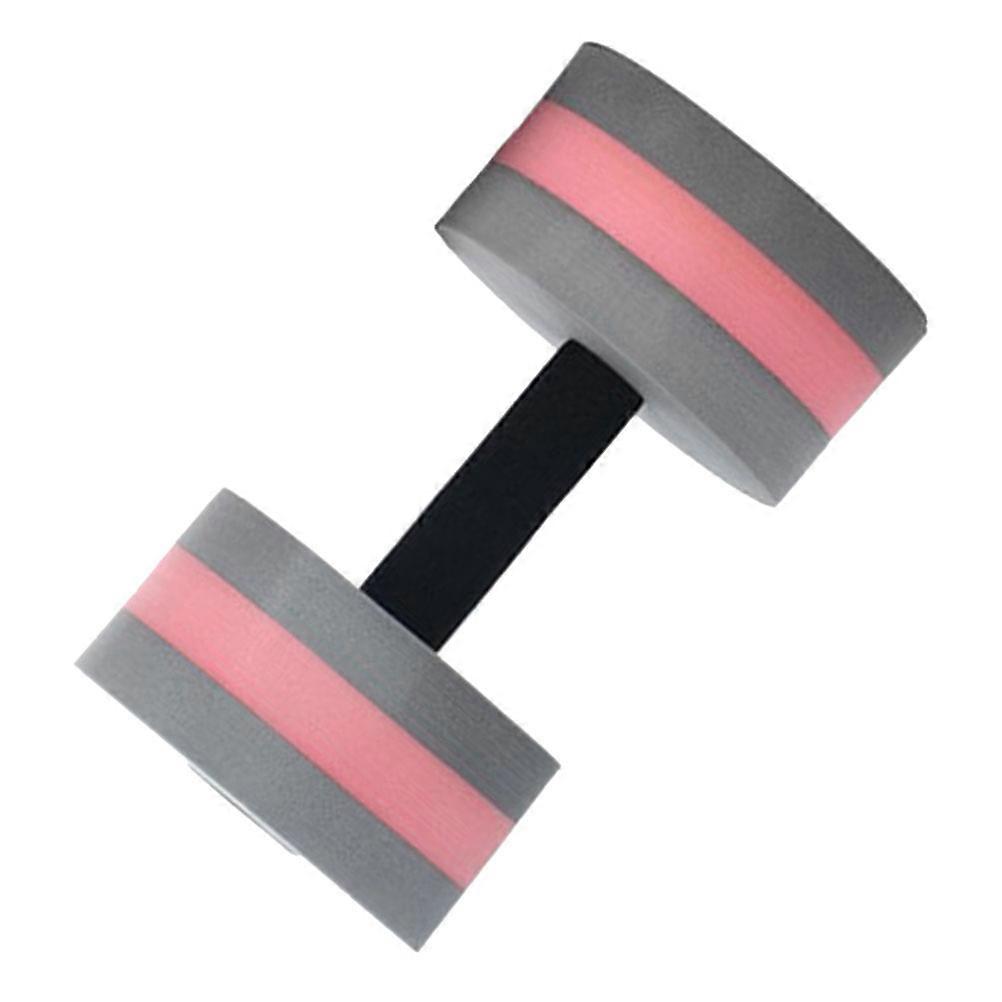 Water Dumbbell Eva Dumbbell Floating for Aquatic Sports 2Pcs Grayred