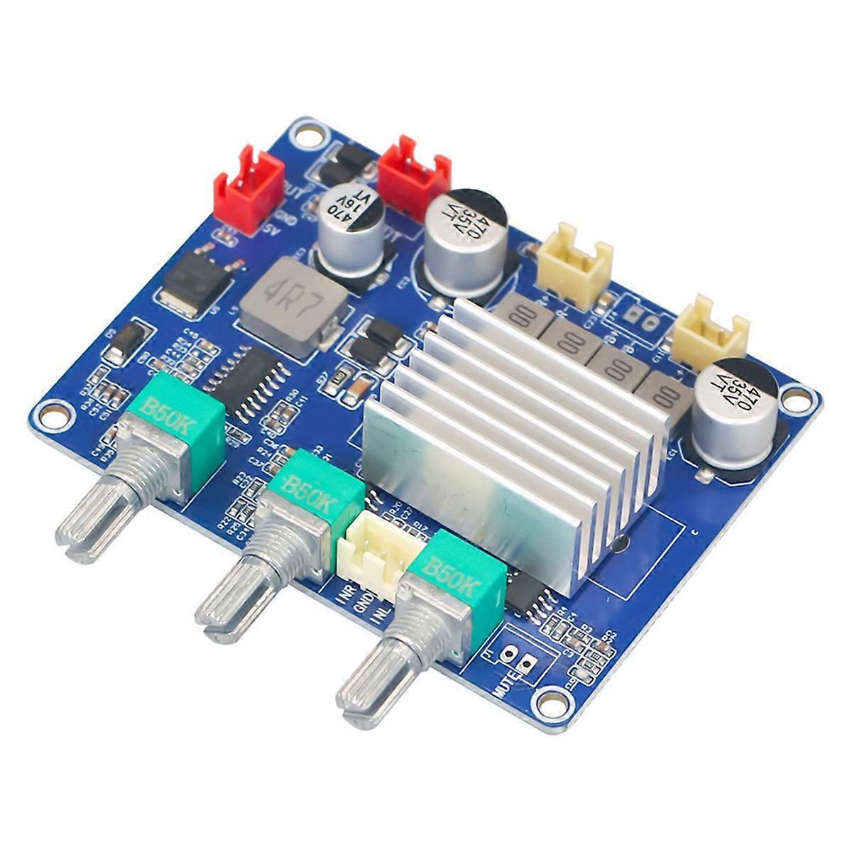 Class D TPA3116 Audio Amplifier Board Dual-Channel 2x50W High-Power High-Fidelity Audio Module DC12-