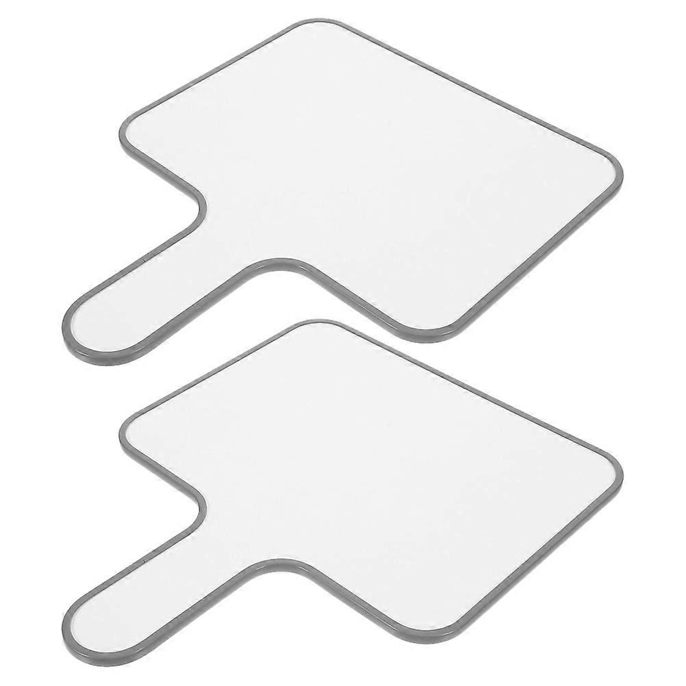 Portable Double-Sided Writing Board 8Pcs Dry Erase Answer Paddle Ideal For Games And Judging With Rectangular Shape
