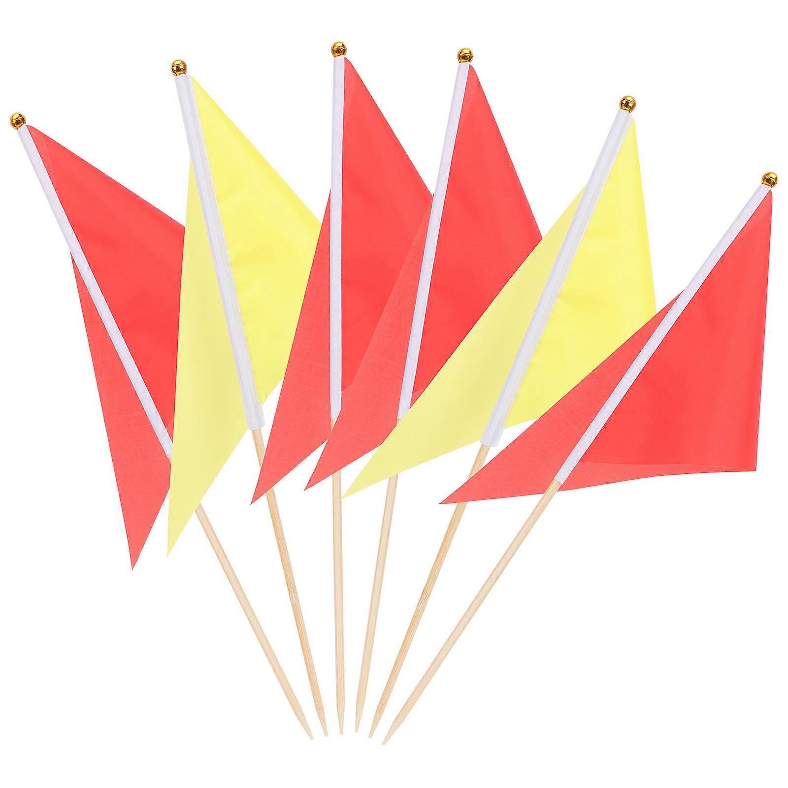 Marking Flags Lawn Marker Flags for Survey Use 50Pcs Assorted Color
