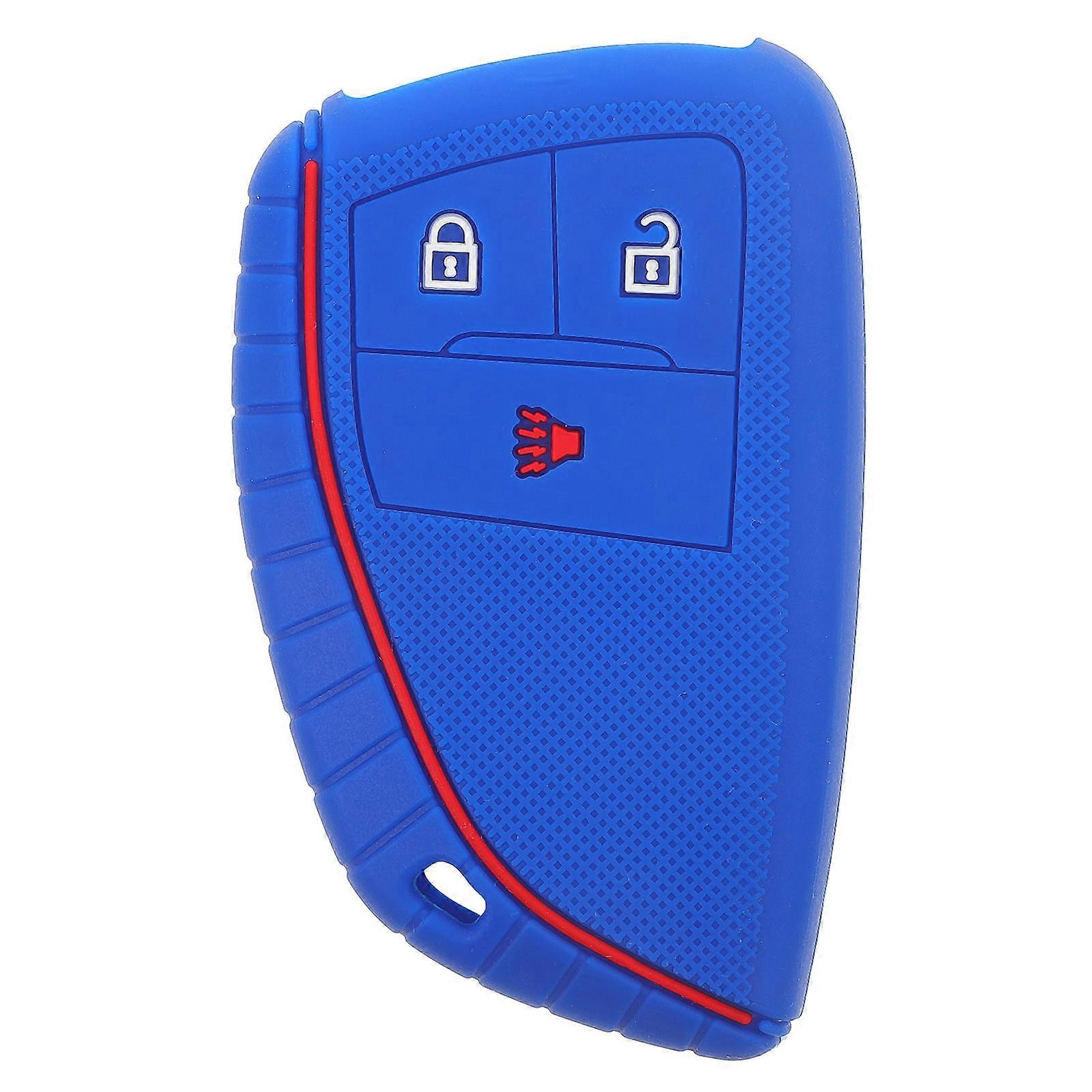 Car Key Holder Silicone Key Fob Cover Protector 3Pcs for Vehicle Keys