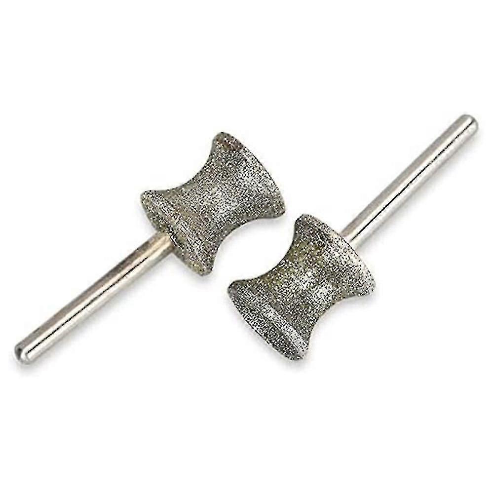 2 Pack Diamond Dog Nail Grinder Bits For Rotary Tool Fits For Dremel