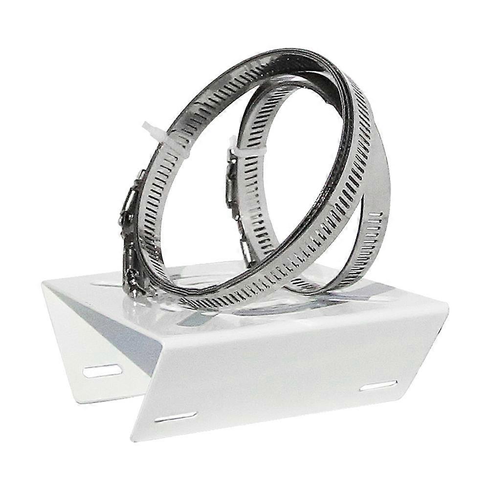 Steel Cctv Bracket Pole Mount Adapter Loop Bracket 4Sets