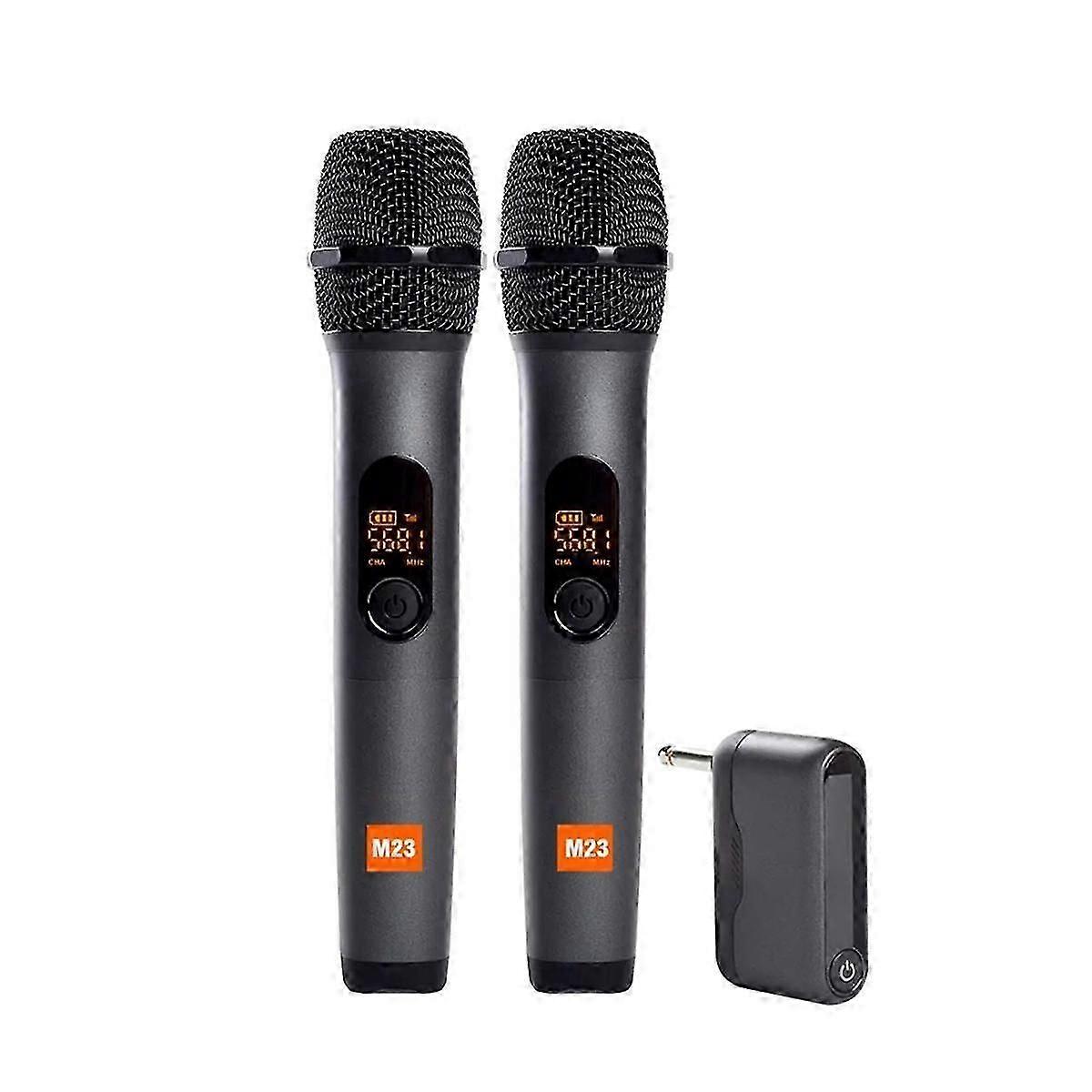 New Universal Microphone Home USB Wireless Microphone Live Broadcast Radio Digital Display Micropho