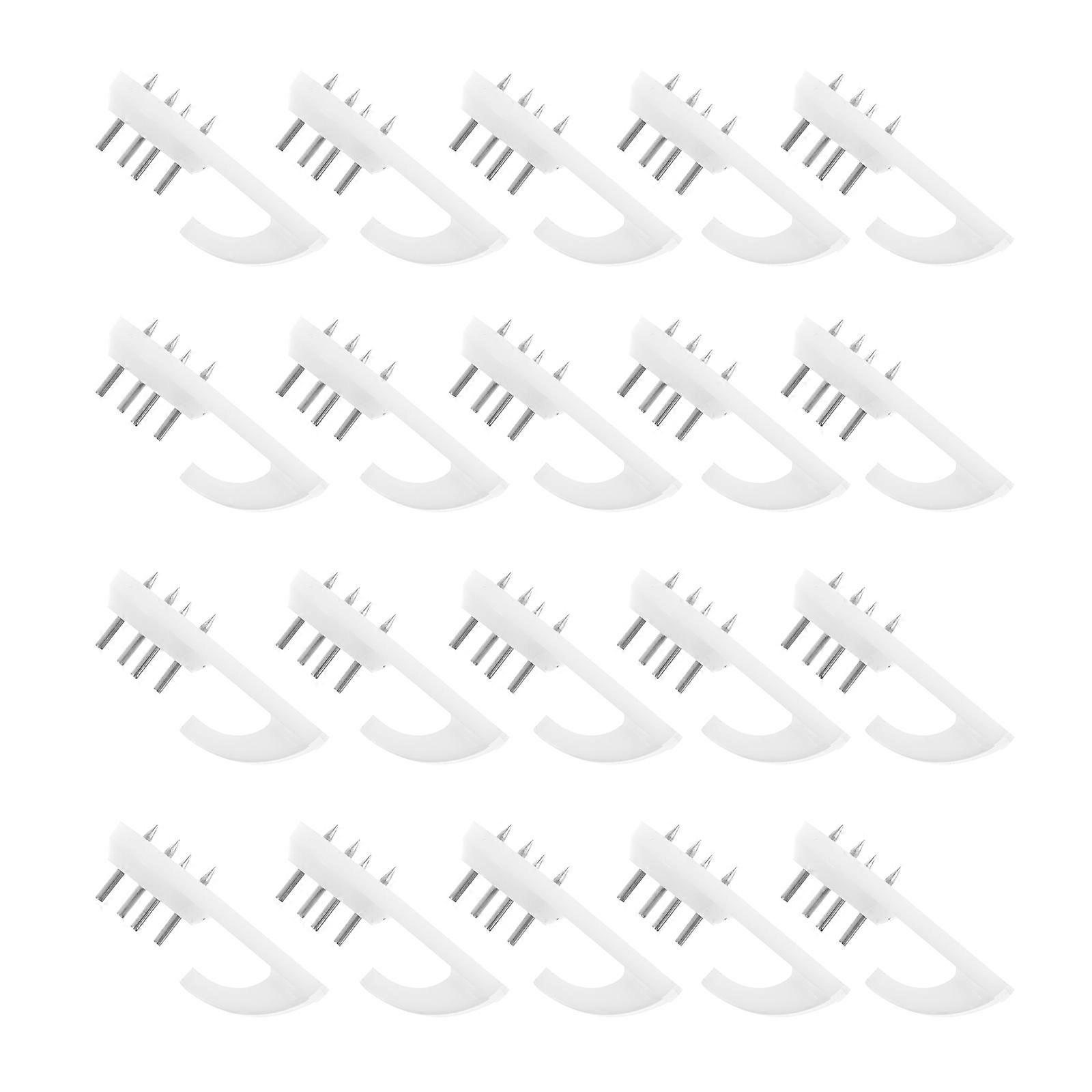 White Frame Hooks for Hanging 300Pcs Wall Hooks Invisible Storage