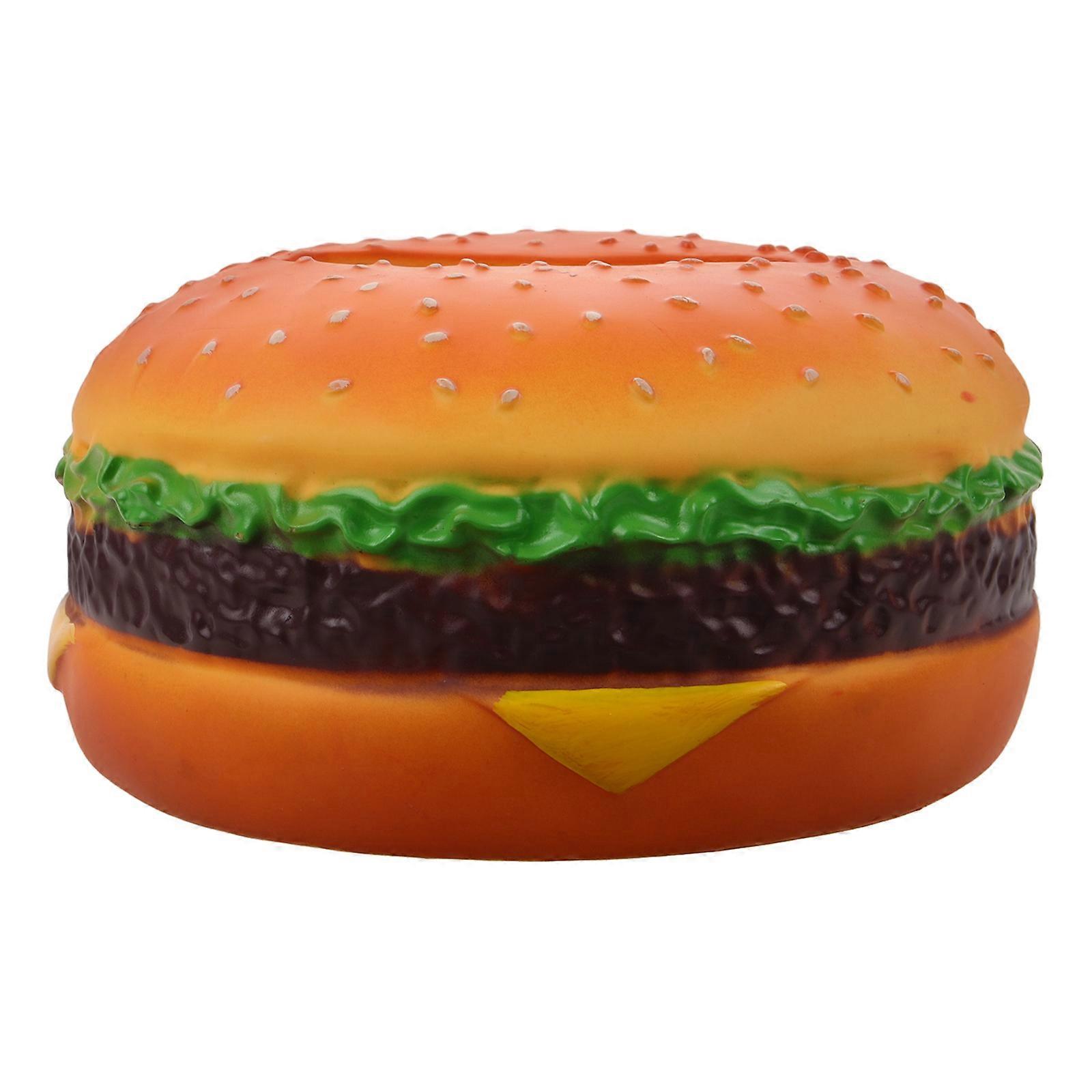 Hamburger Tissue Box Decorative Napkin Holder for 3Pcs Tissue Storage