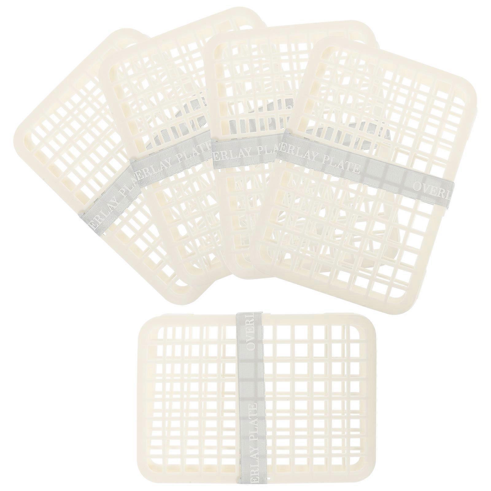 Plastic Clothes Folder Board for Closet Organization 10Pcs Set Grey