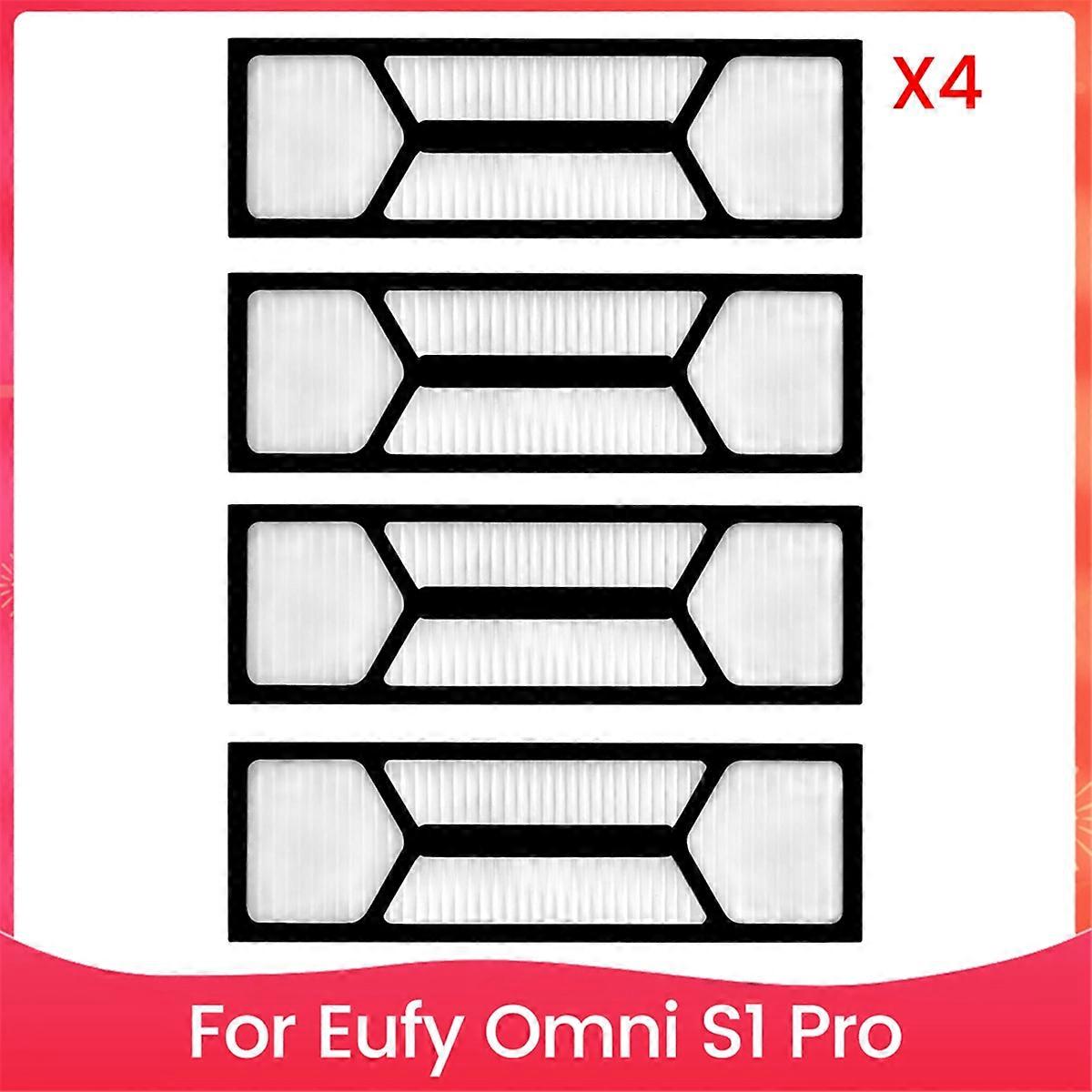 4 Pack High Performance Filters For Omni S1 Pro