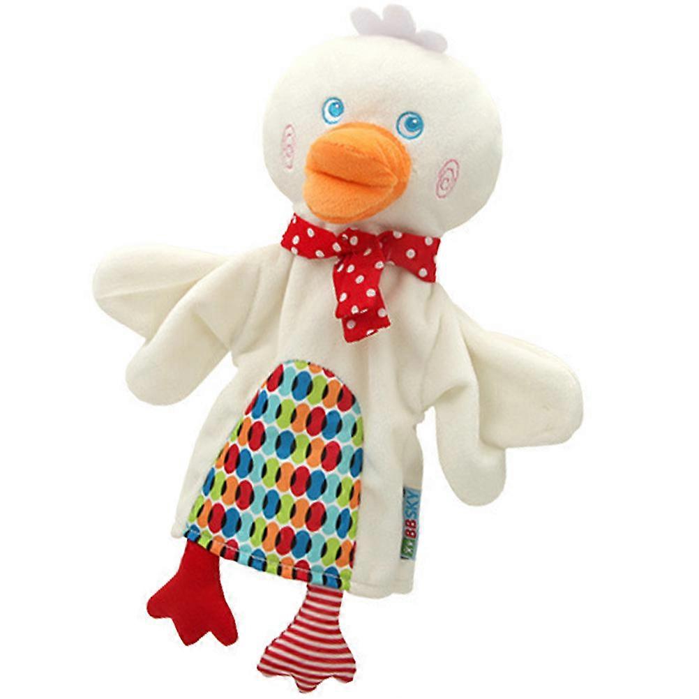 Cartoon Duck Hand Puppet Toy for Playing Kids Funny Parent Child Puppet