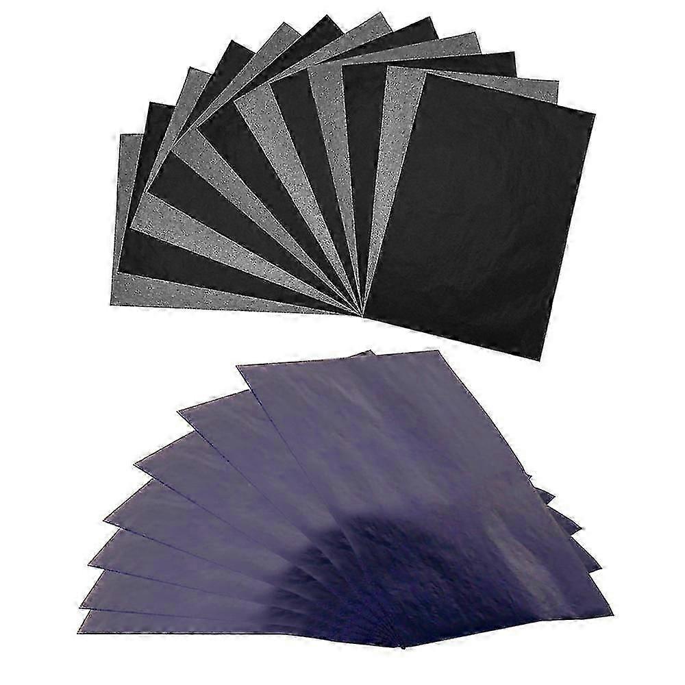 Papier de base en carbone A4 A3 Découpe libre Réutilisable double face Papeterie Bureau Fournitures scolaires Dessin Carbone