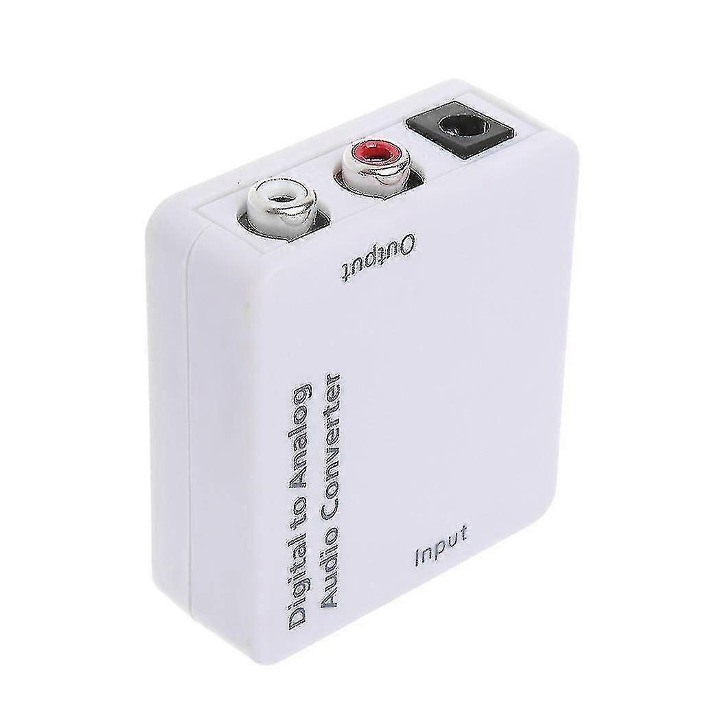 テレビ光学 Spdif/同軸デジタル アナログオーディオコンバーターヘッドホンアウト Rca L/r