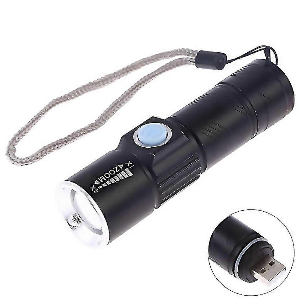 For Ultra Bright Rechargeable Led Torch Flashlight