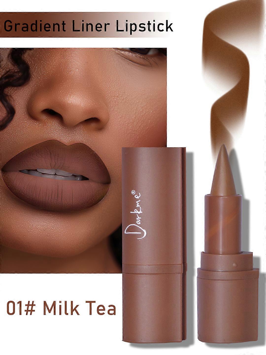 Gradient Lip Liner Pencil 2-in-1 Matte Waterproof Long Lasting Lipstick