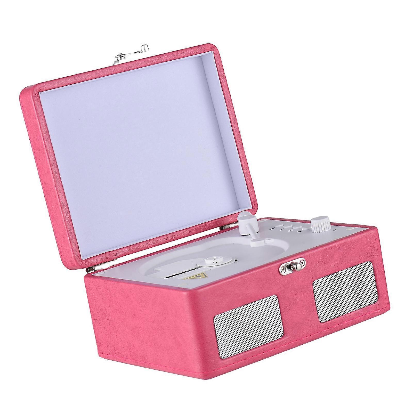 Retro Tray CD Player BT Audio USB Wireless Speaker 20.5x16.5x10cm