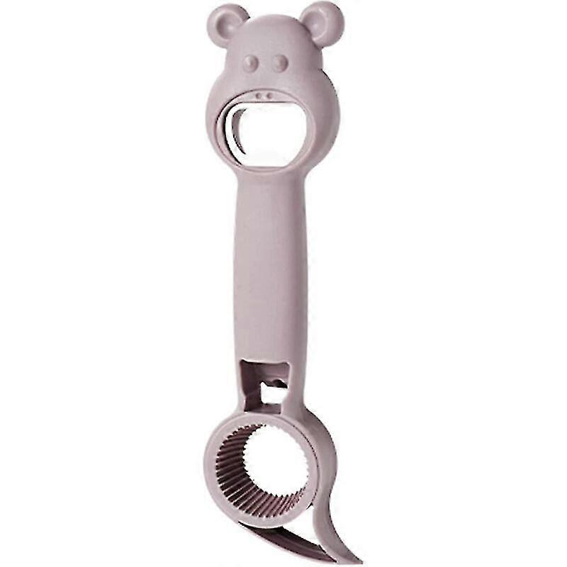 4-in-1 Jar Opener, Multiple Kitchen Tool For Weak Hands