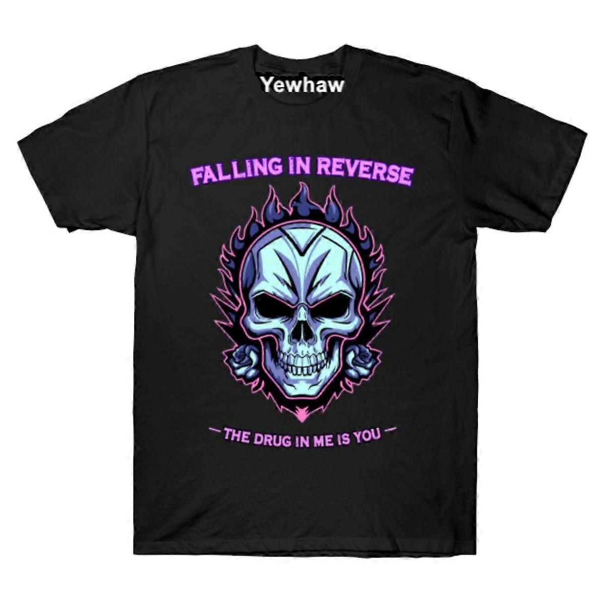 Falling In Reverse Skull -t-paita