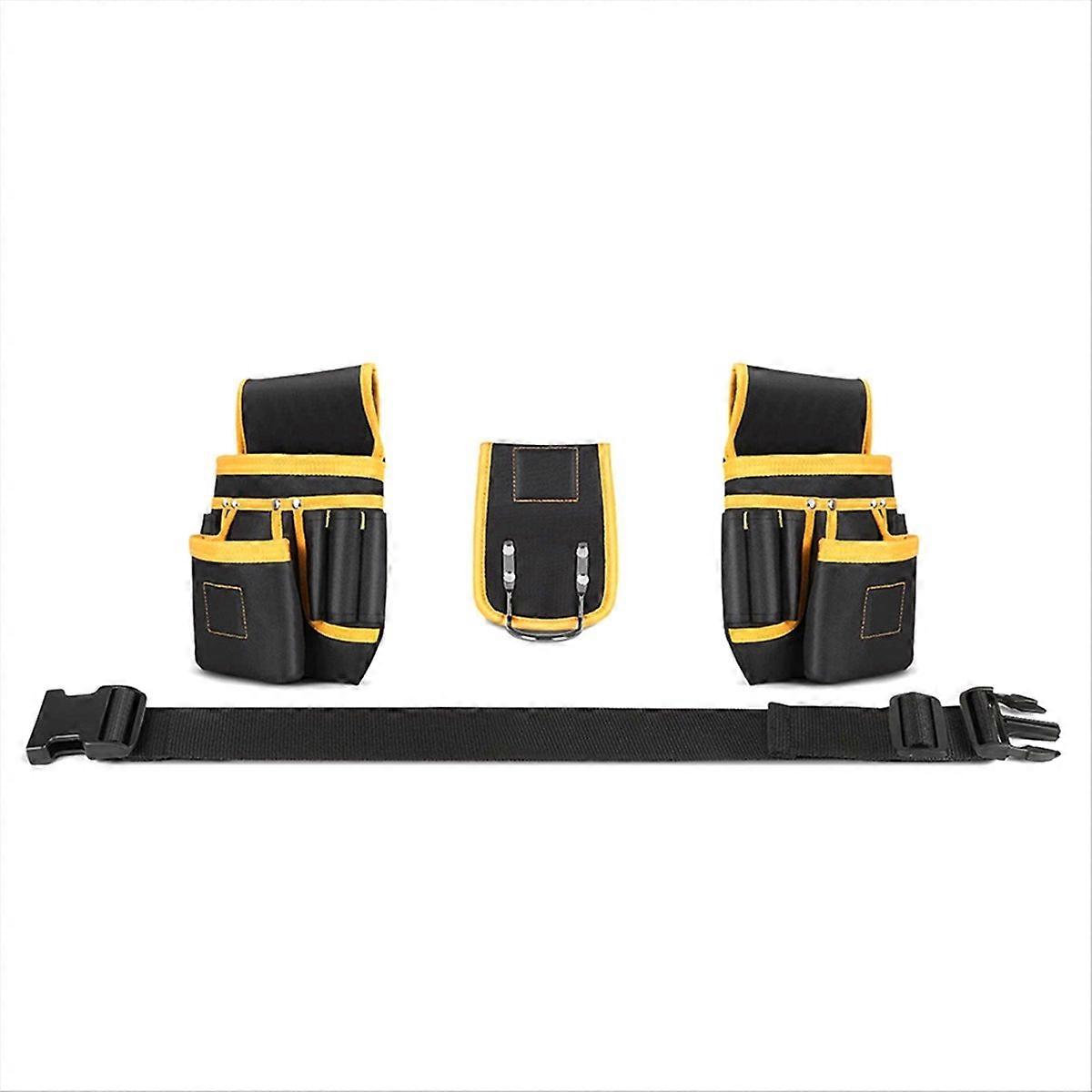 電気技師用ウエストツールバッグ 防水オックスフォード布