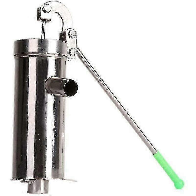 Deep Well Water Extractor, Manual Stainless Steel Pump For Garden Yard, Improves Flow In Low Pressure Areas, Durable & Rustproof, Easy Assem