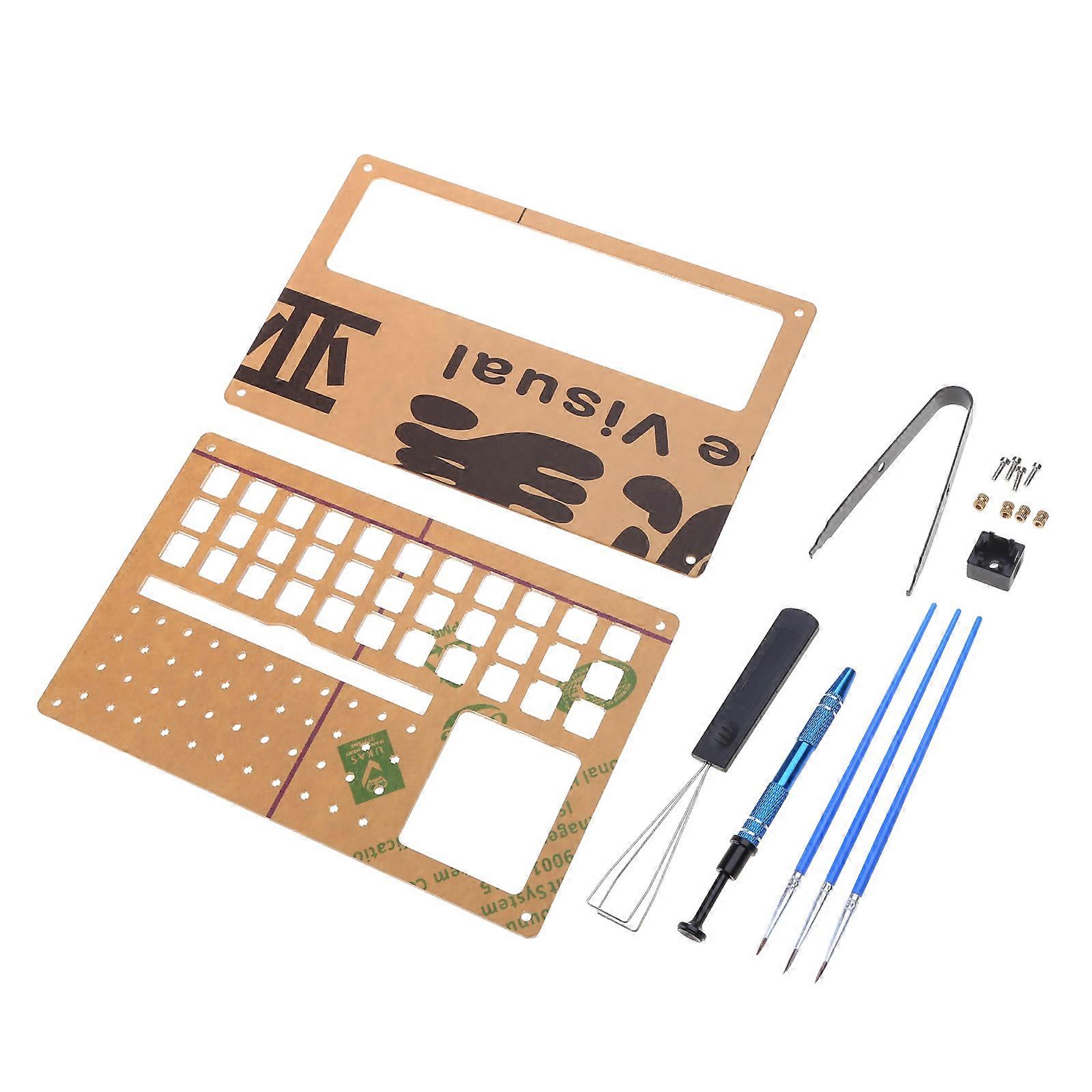 30 Acrylic Mechanical Keyboard Lube Station Modding Switch Opener Removal Platform DIY for Case for  Kailh Cherry Multicolor