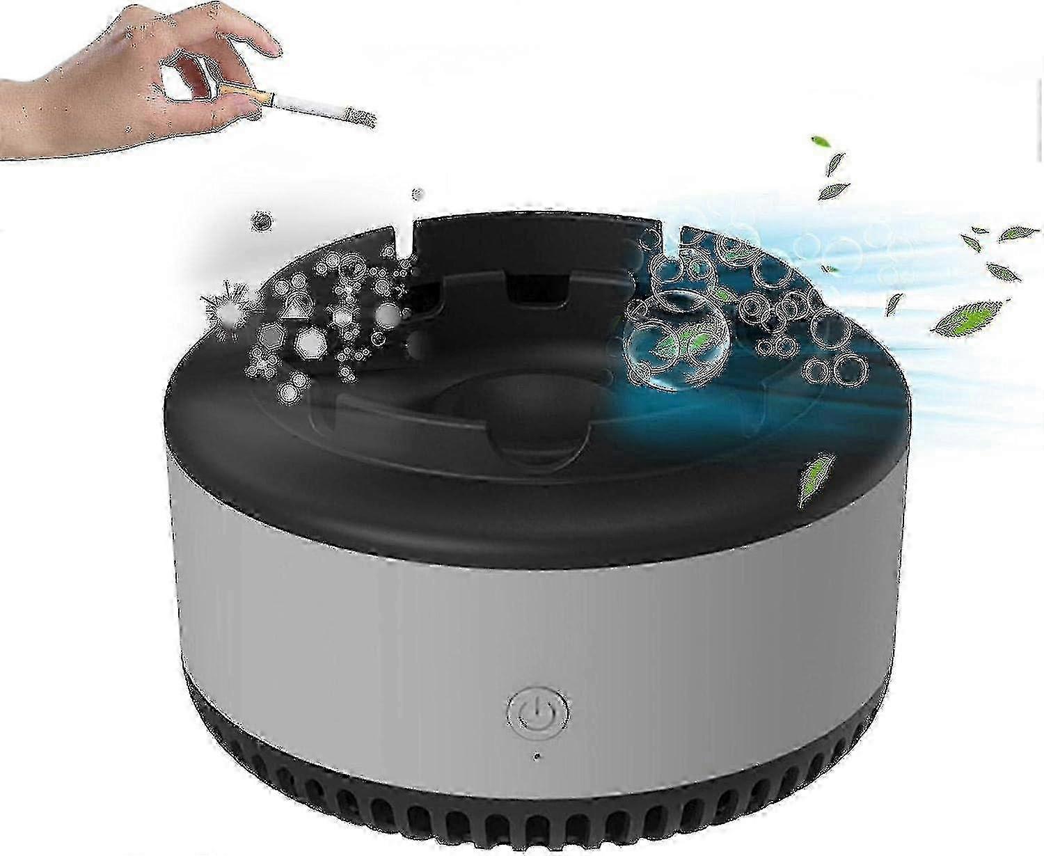 Air purifier ashtray for car with negative ion technology