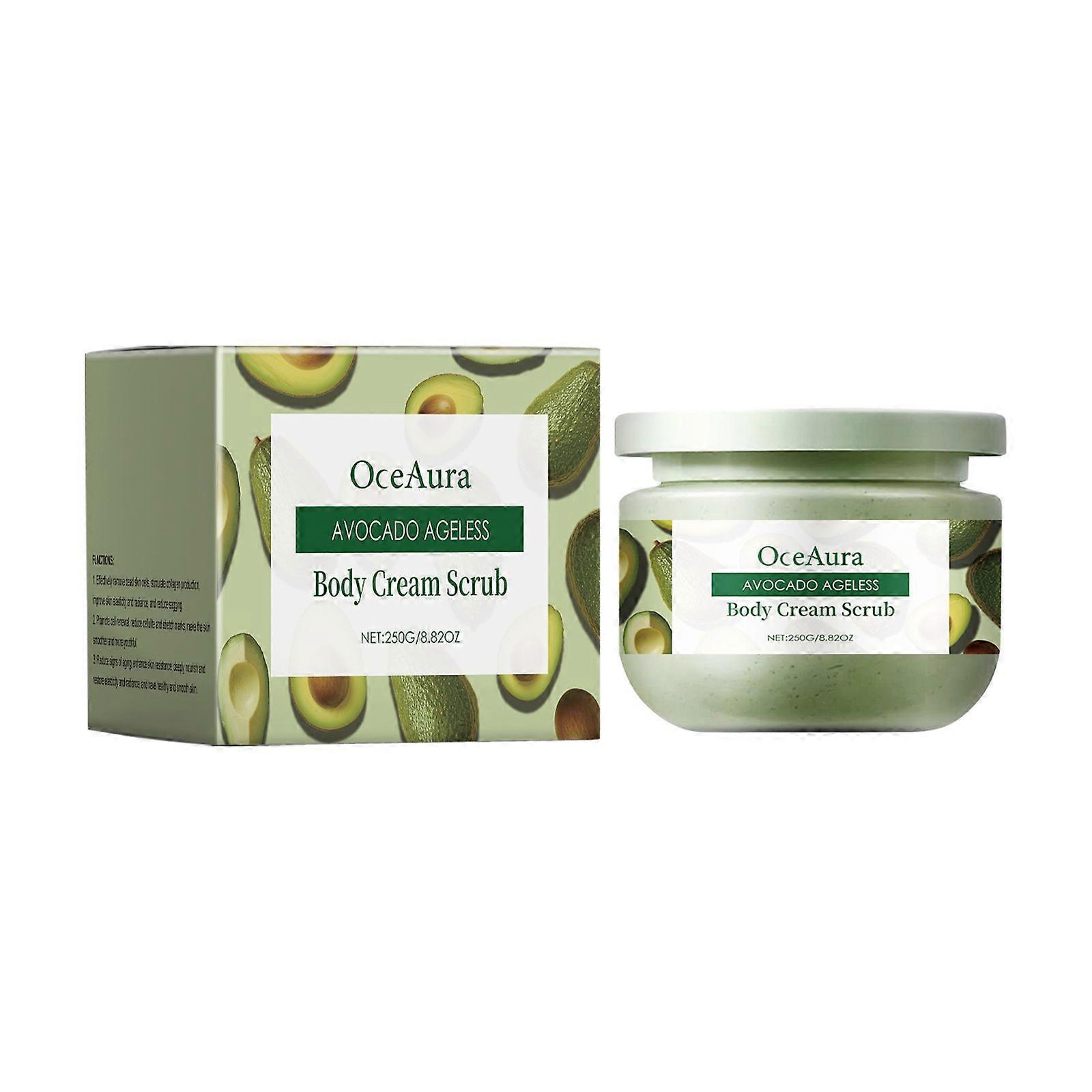 Avocado Body Scrub Contains Glycerin