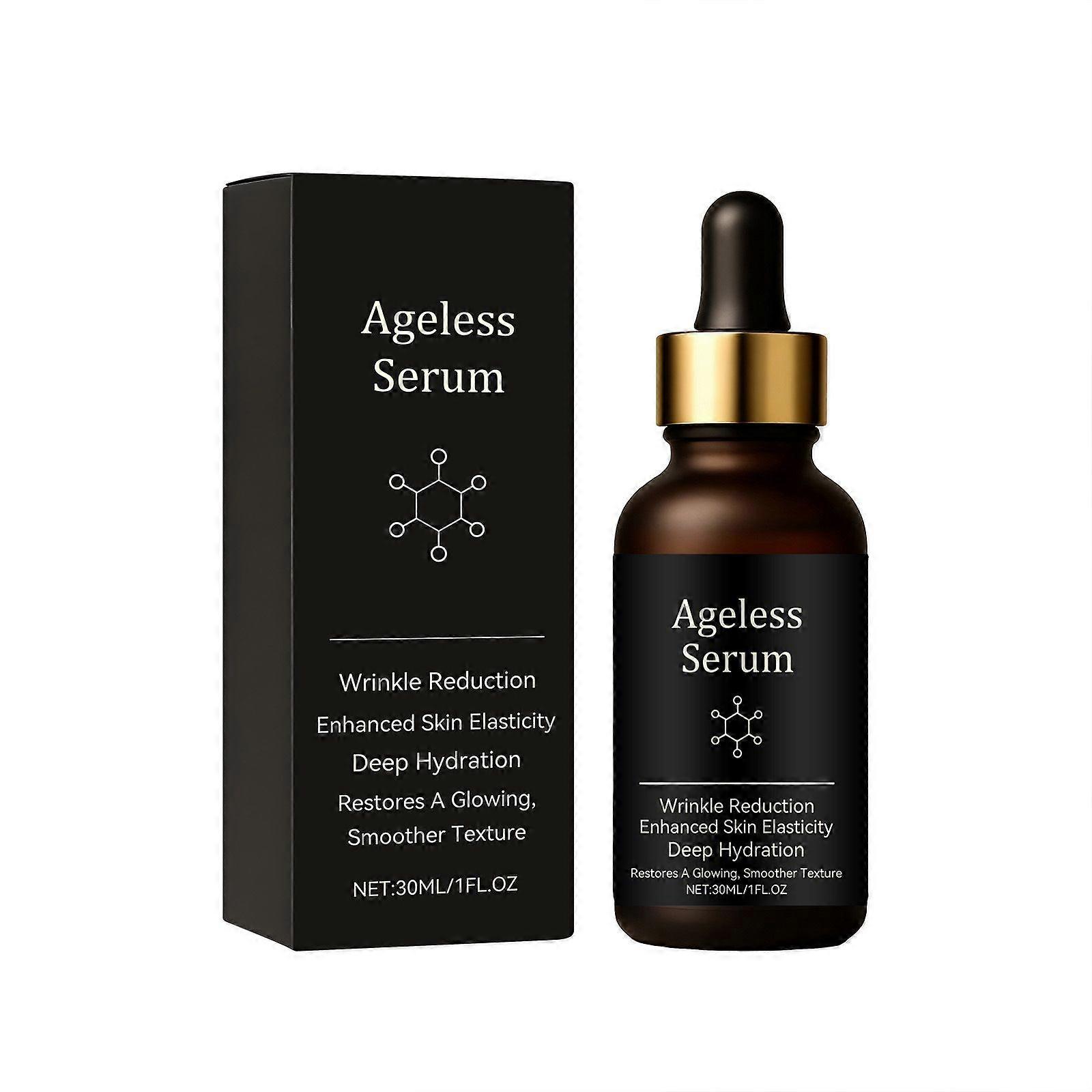 Ageless Serum - Anti-Wrinkle Essence with Hyaluronic Acid, Retinol | Fine Lines & Wrinkles Reduction | Deep Hydration | Tone Correction | Firmness - 3