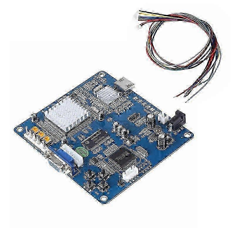 HD Video Output Converter Board for Arcade Blue Game Machine: VGA/RGB/CGA to YUV Compatibility