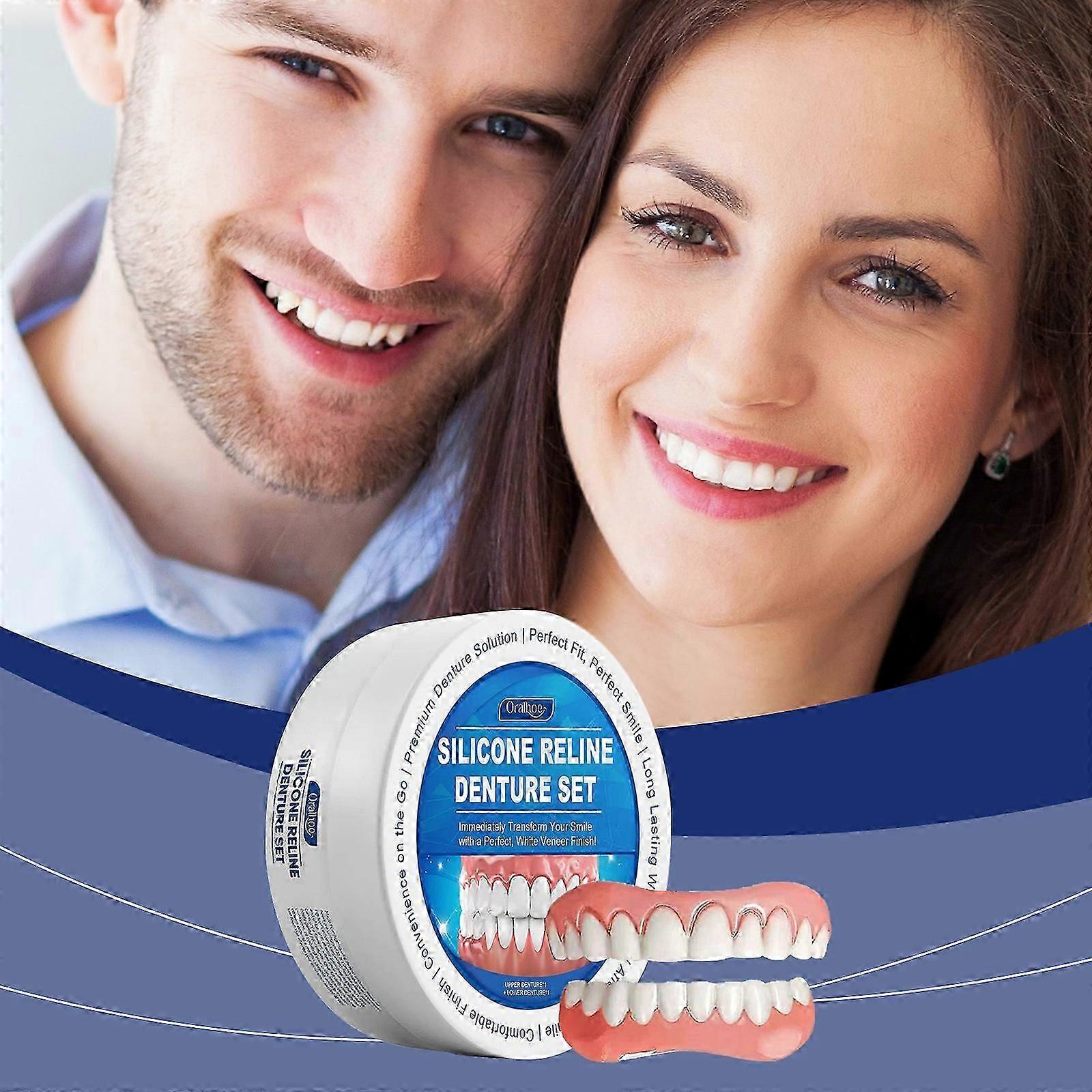 مجموعة طقم أسنان ، مجموعة تجميل الأسنان ، تعزيز جمال الابتسامة ، مجموعة العناية بالمواد المريحة