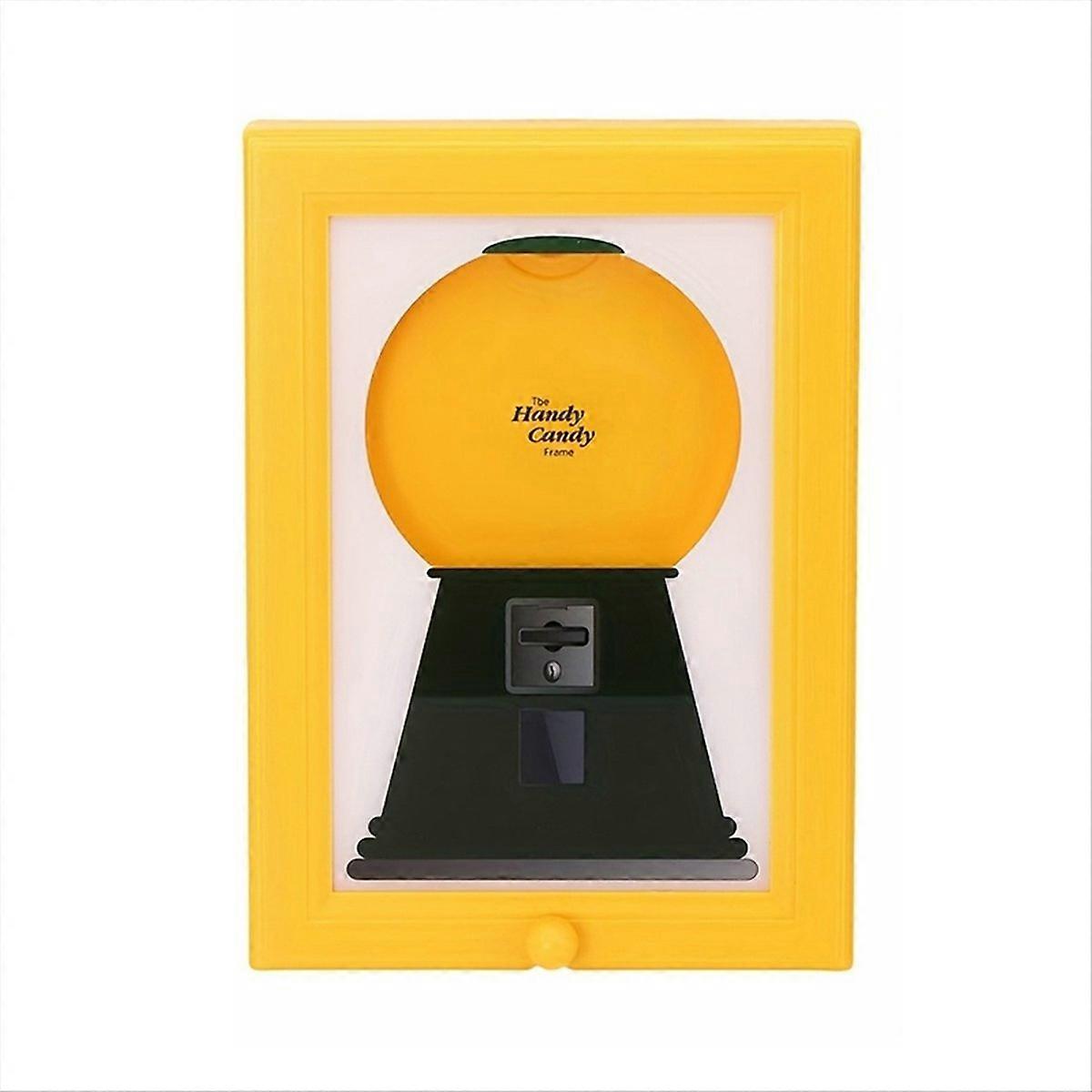 Candy Dispenser Picture Frame Wall Mount Gumball Machine