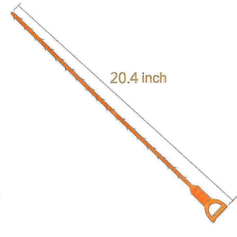 Flexible Drain Cleaner Tool for Sink Clog, Reusable Snake Drain 25 Inch Long Stainless Steel Claw, Bend Through Pipes for Soft Clogs Removal in 2025