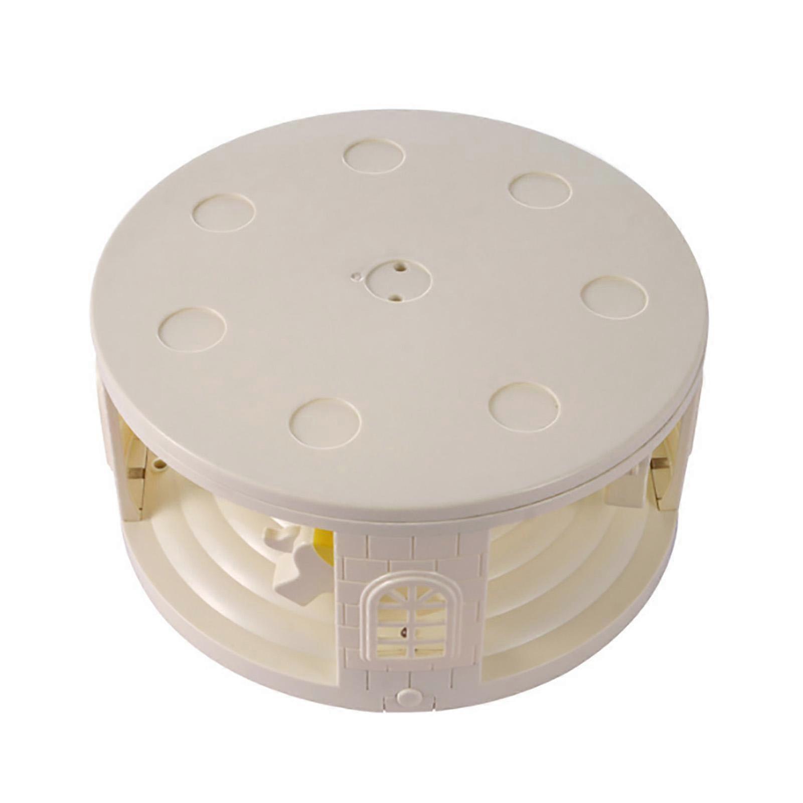 Automatic Carousel Cake Machine Music Carousel Rotating Sushi Plate for Birthday Party