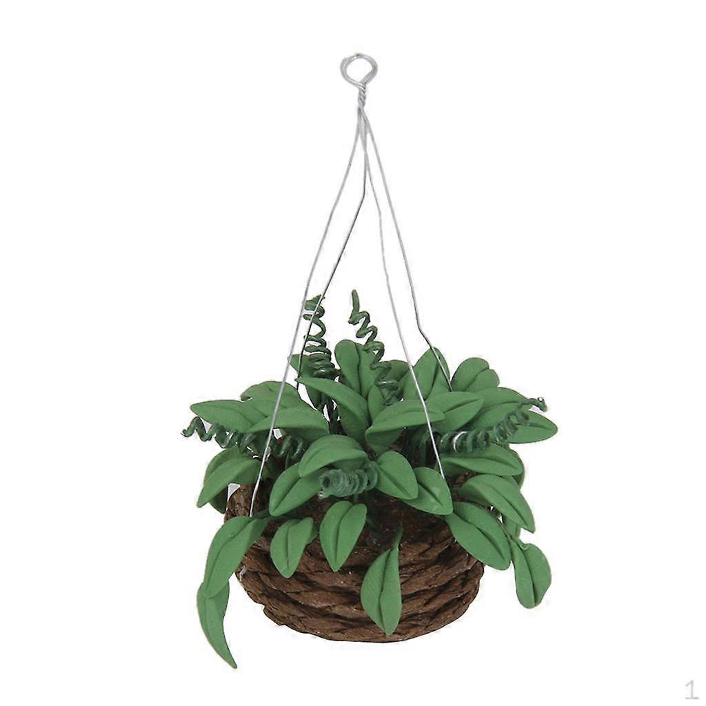 Simulation 2pcs Pendant 1/12 Dollhouse Miniature Decorative Accessories